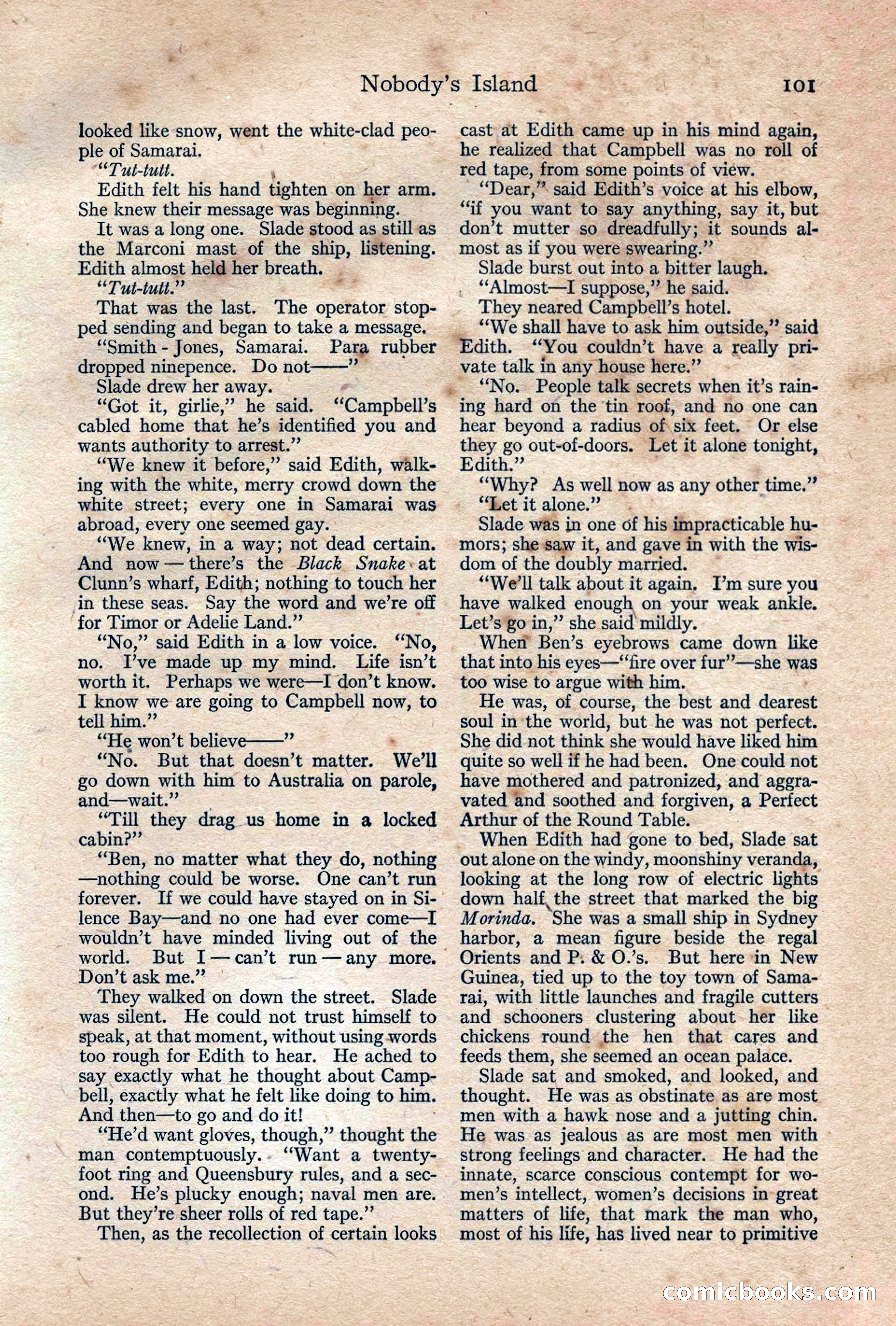 Adventure, February 1917 — page 103 of 228