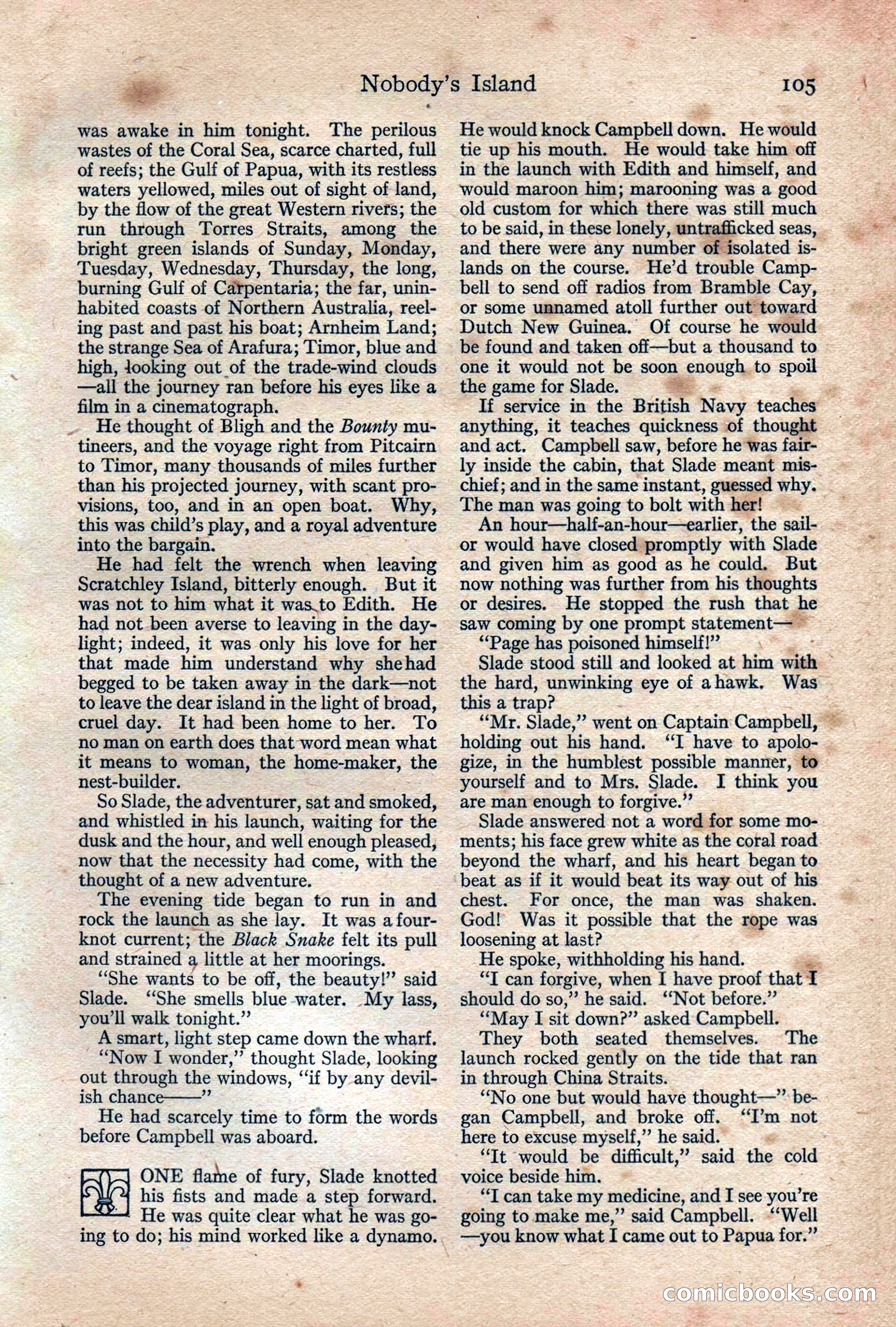 Adventure, February 1917 — page 107 of 228