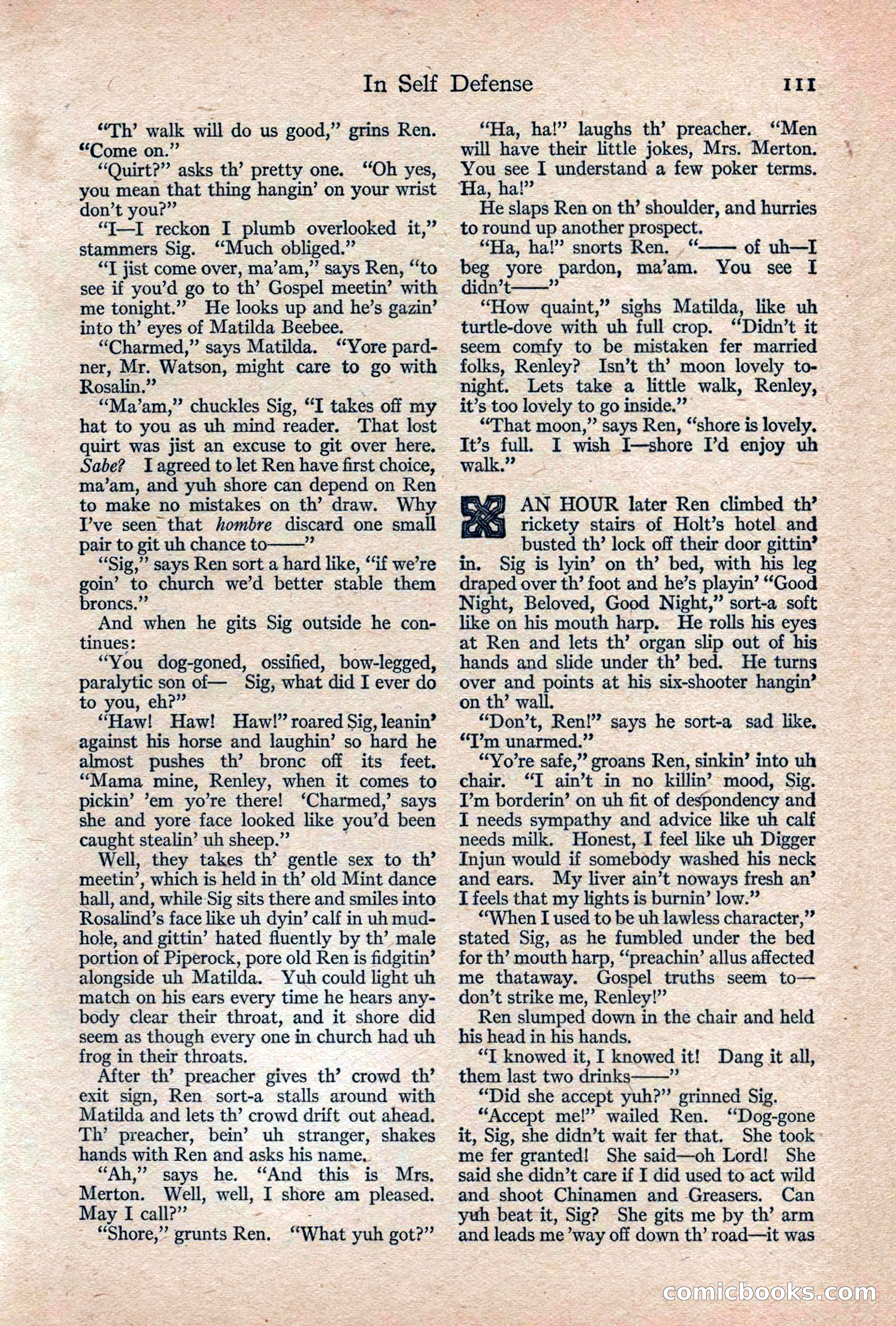 Adventure, February 1917 — page 113 of 228