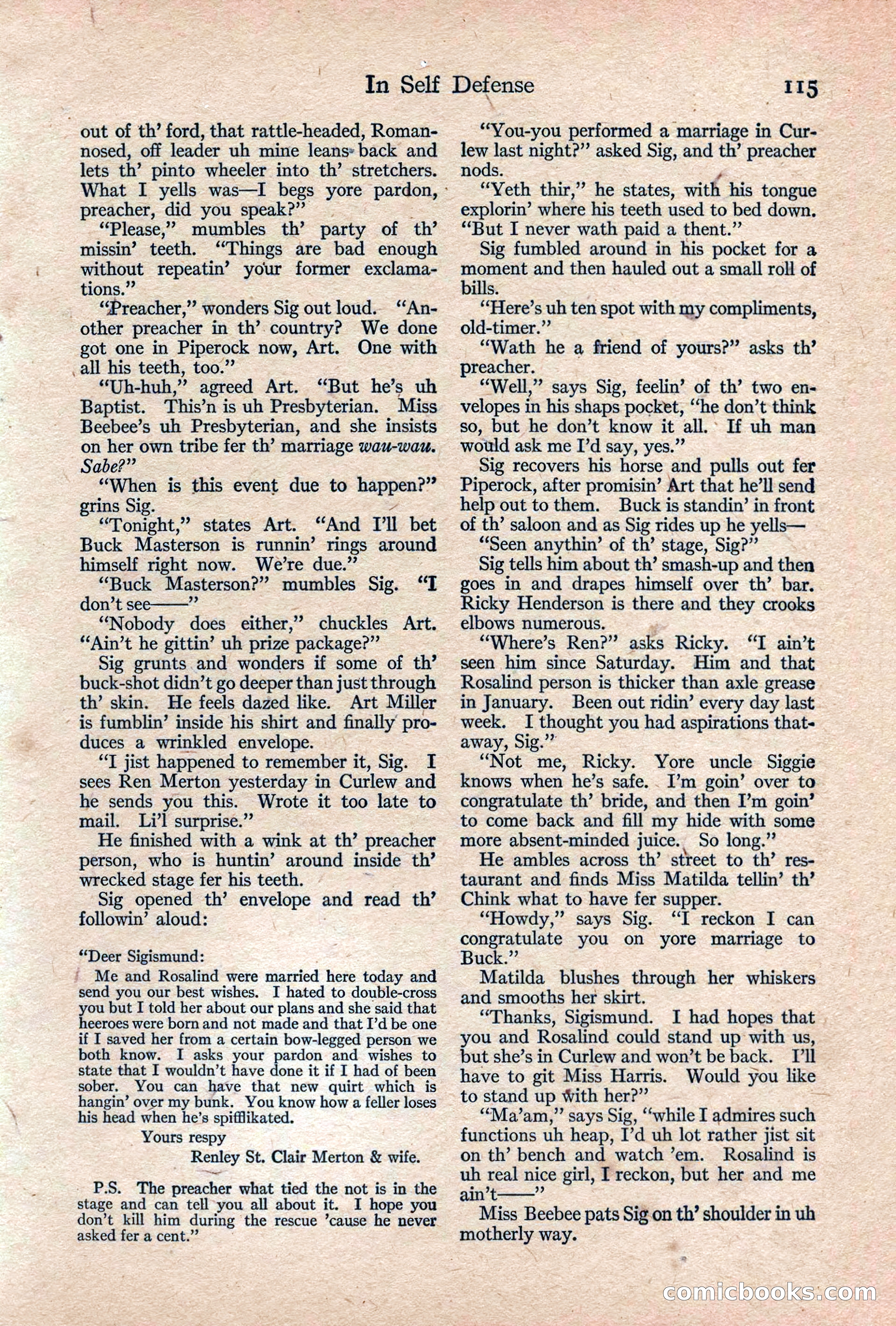 Adventure, February 1917 — page 117 of 228