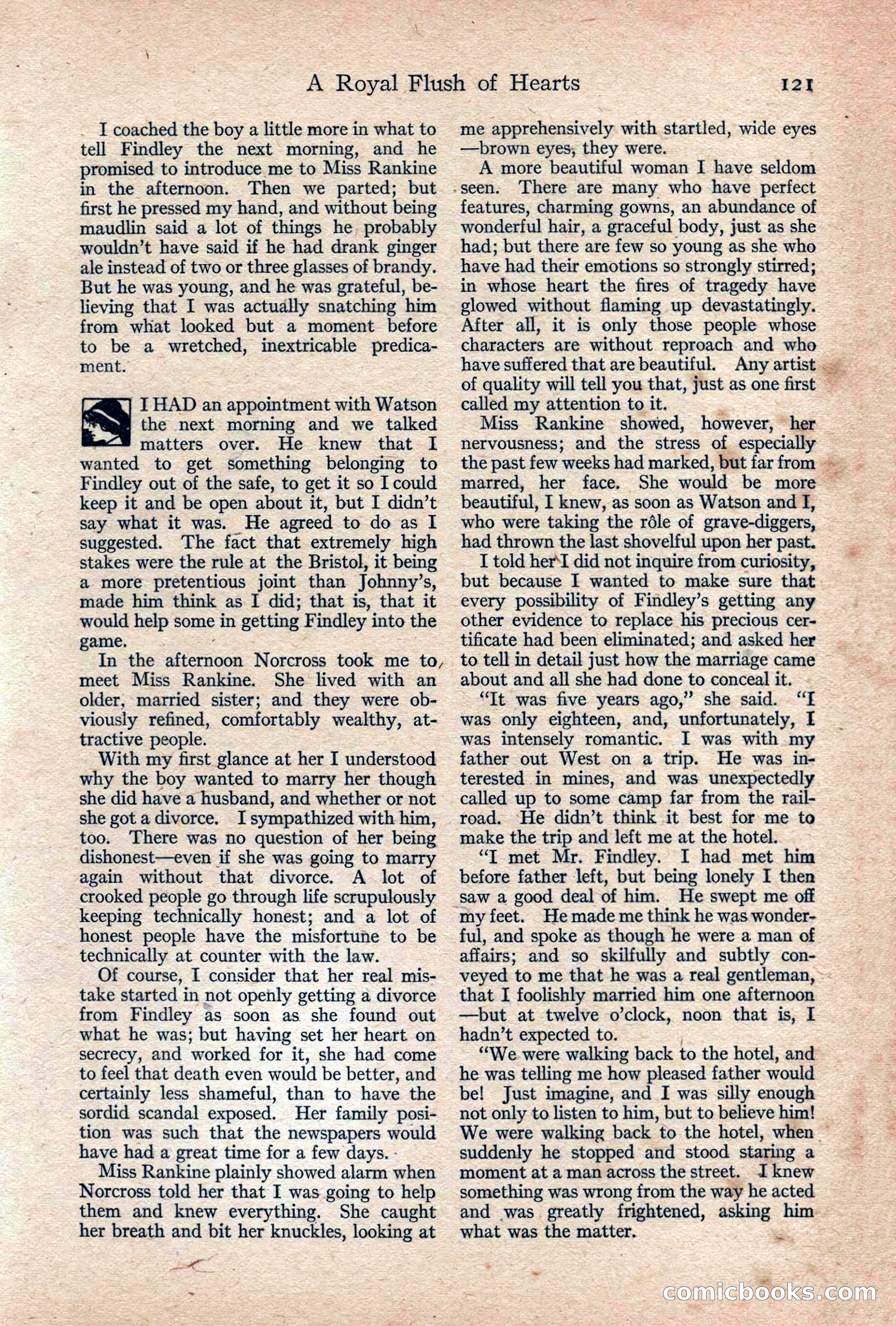 Adventure, February 1917 — page 123 of 228