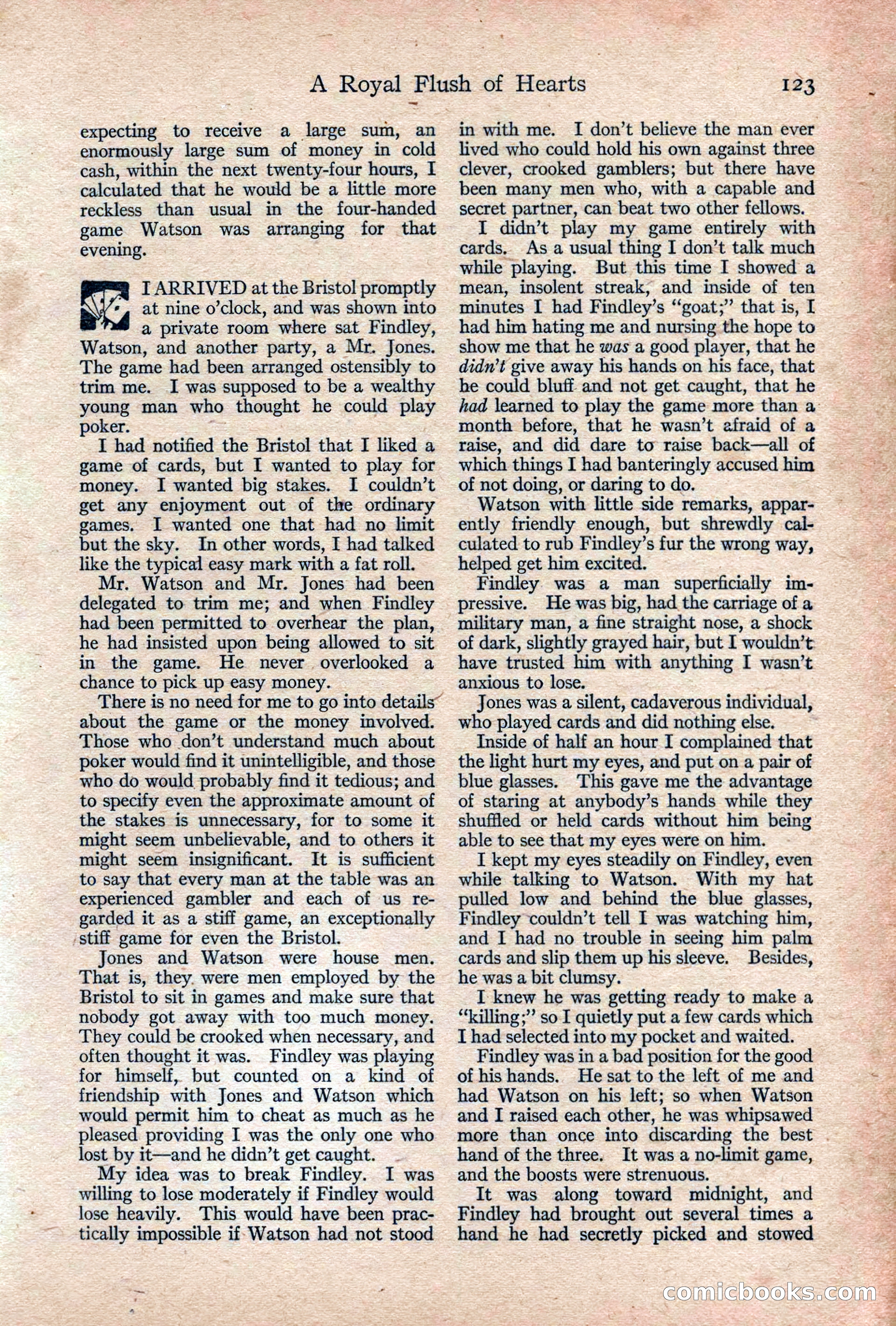 Adventure, February 1917 — page 125 of 228