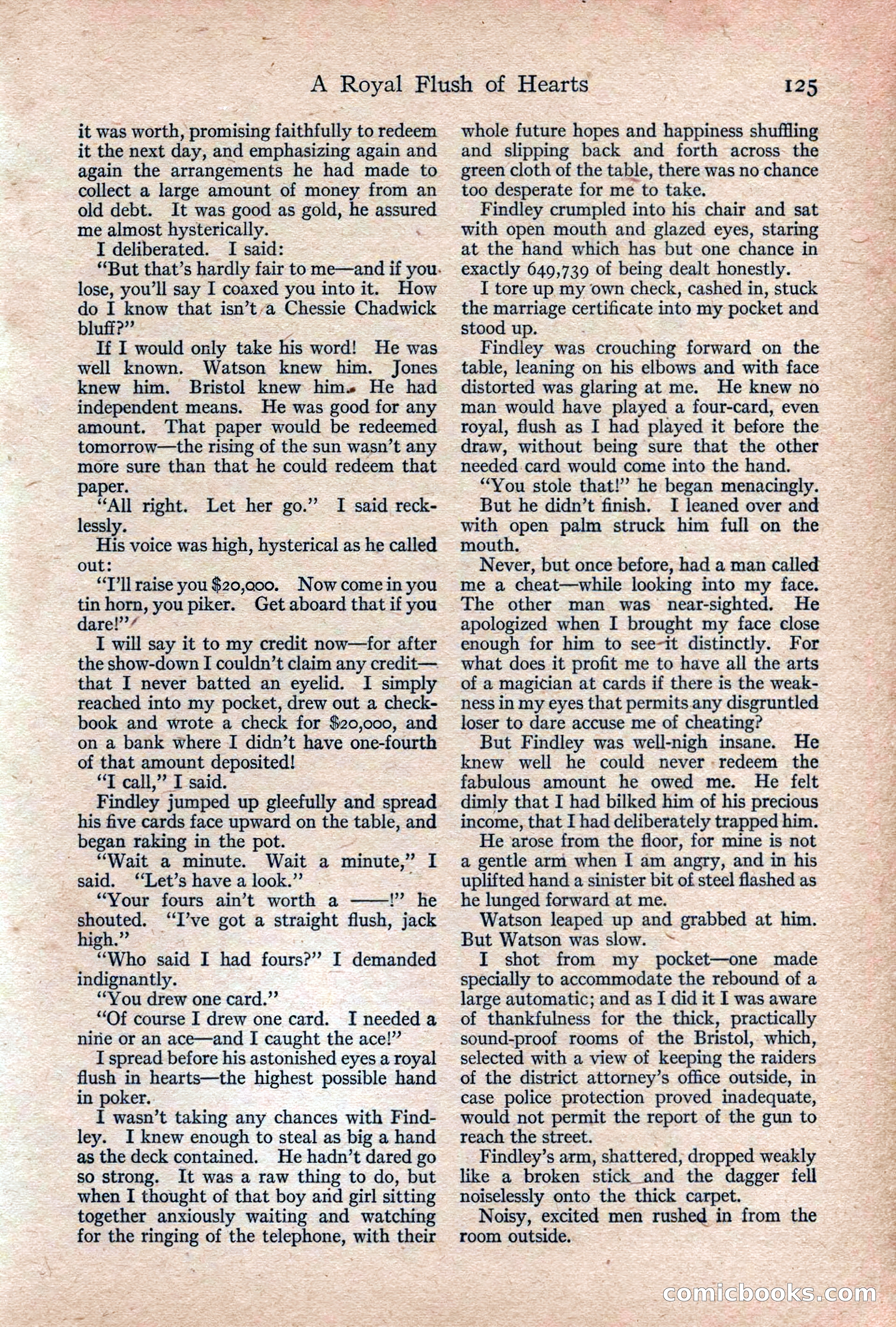 Adventure, February 1917 — page 127 of 228