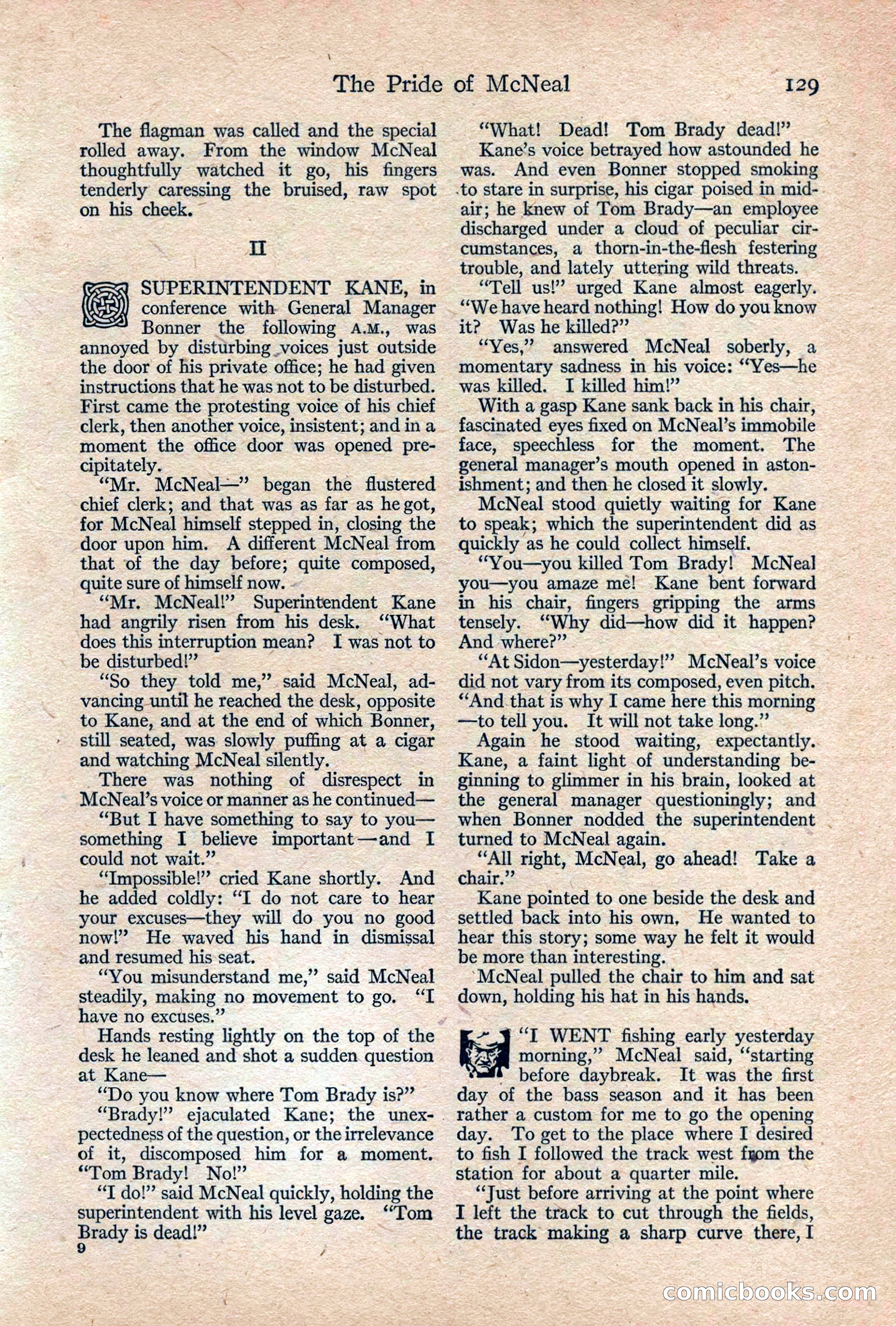 Adventure, February 1917 — page 131 of 228