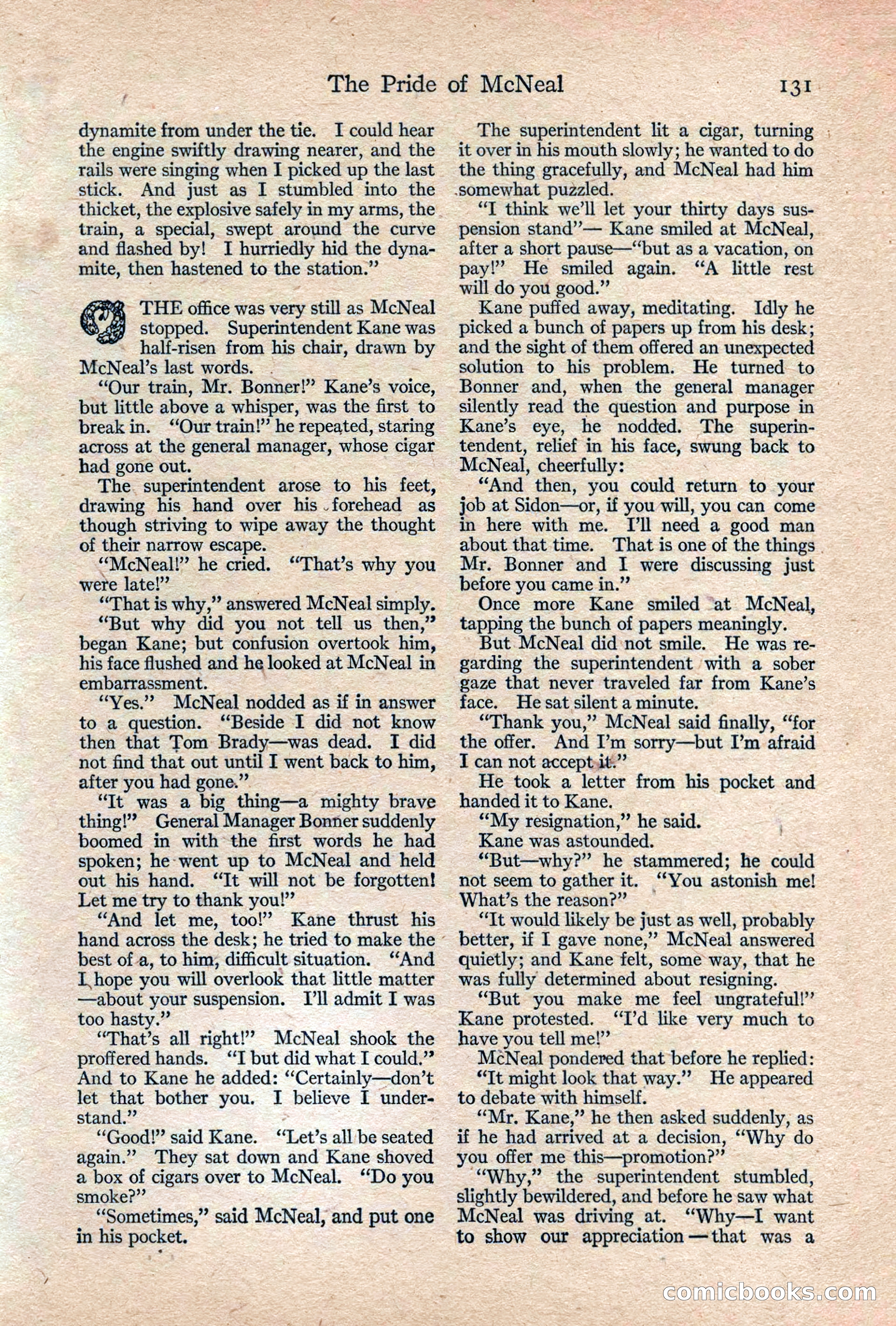 Adventure, February 1917 — page 133 of 228