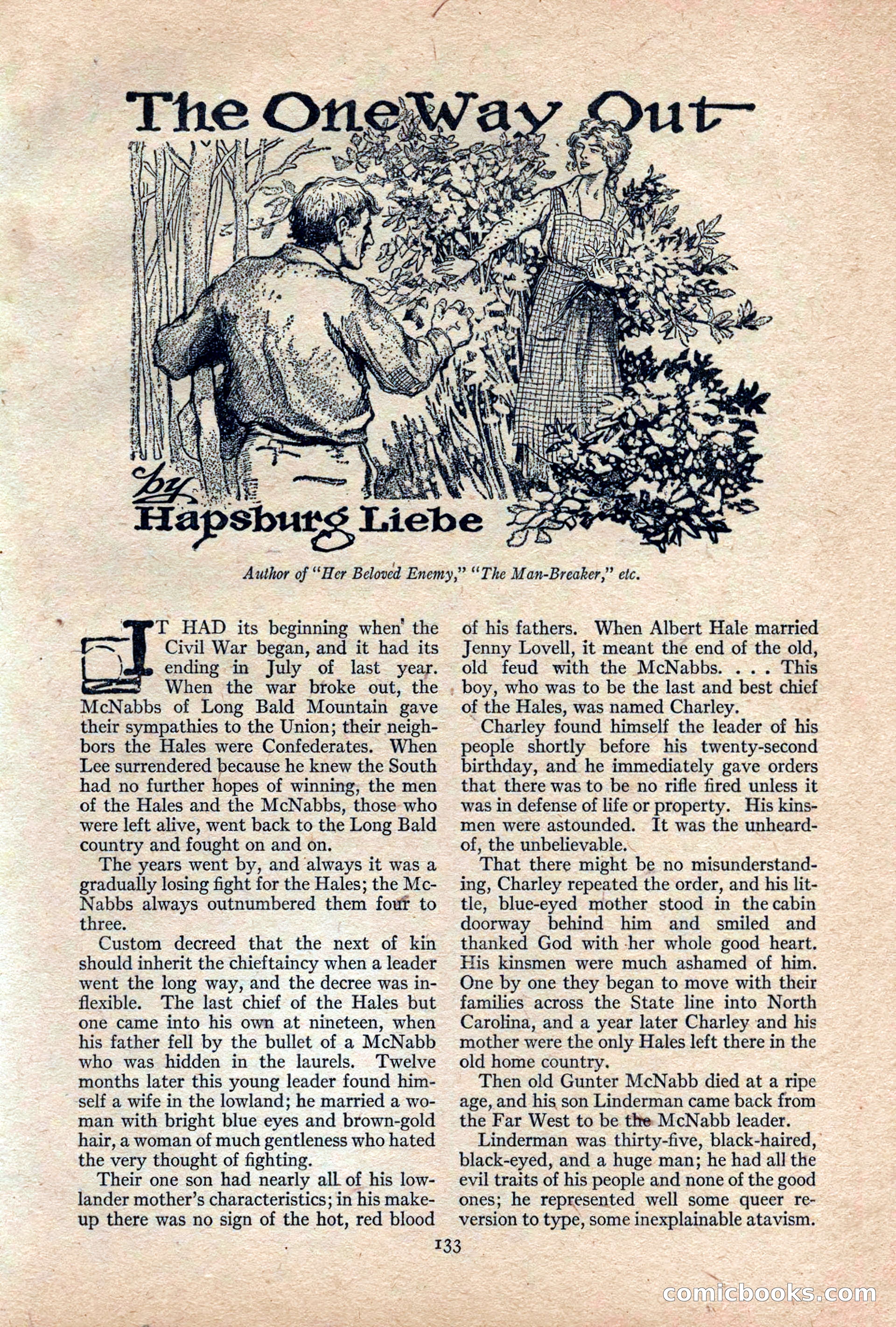 Adventure, February 1917 — page 135 of 228