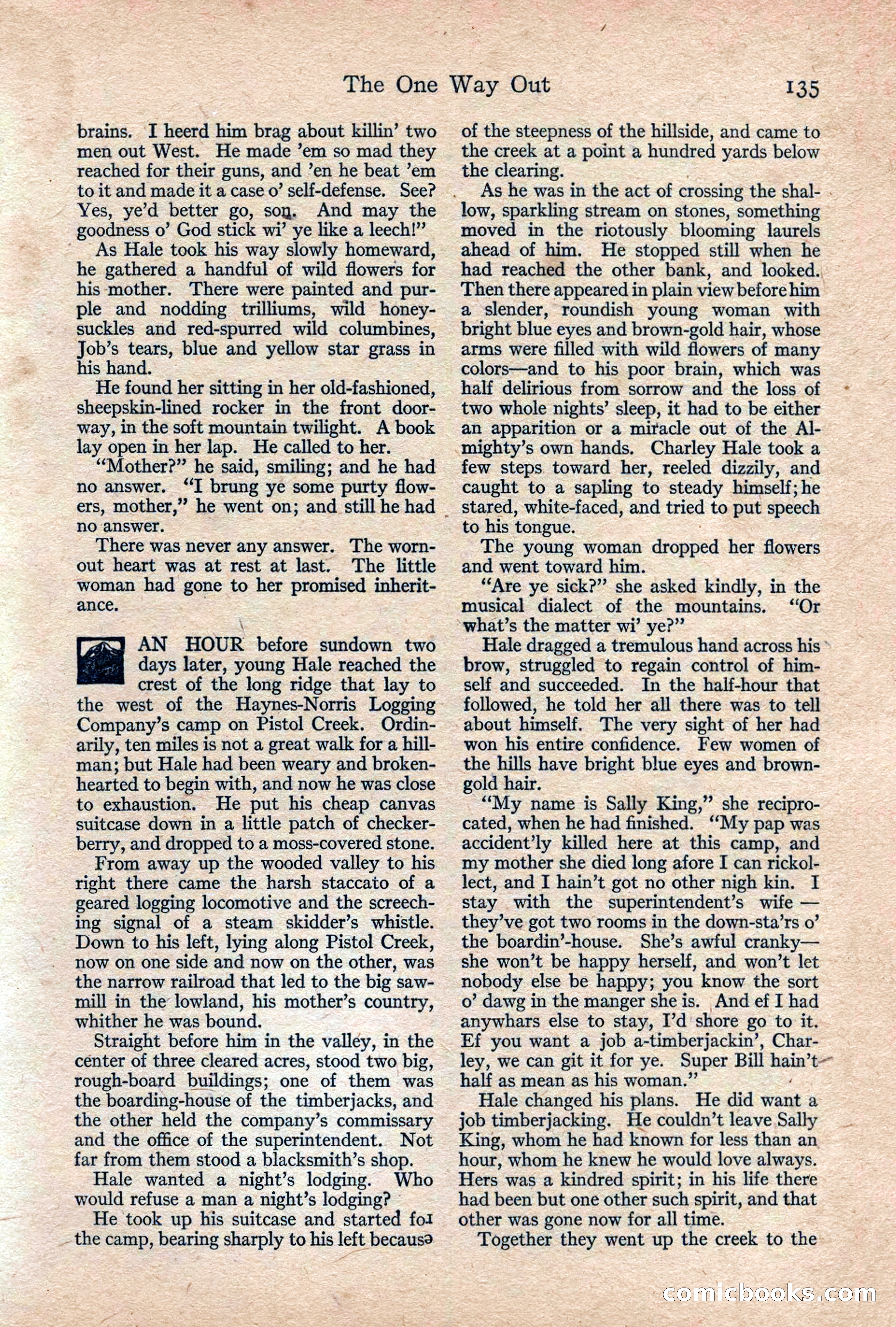 Adventure, February 1917 — page 137 of 228