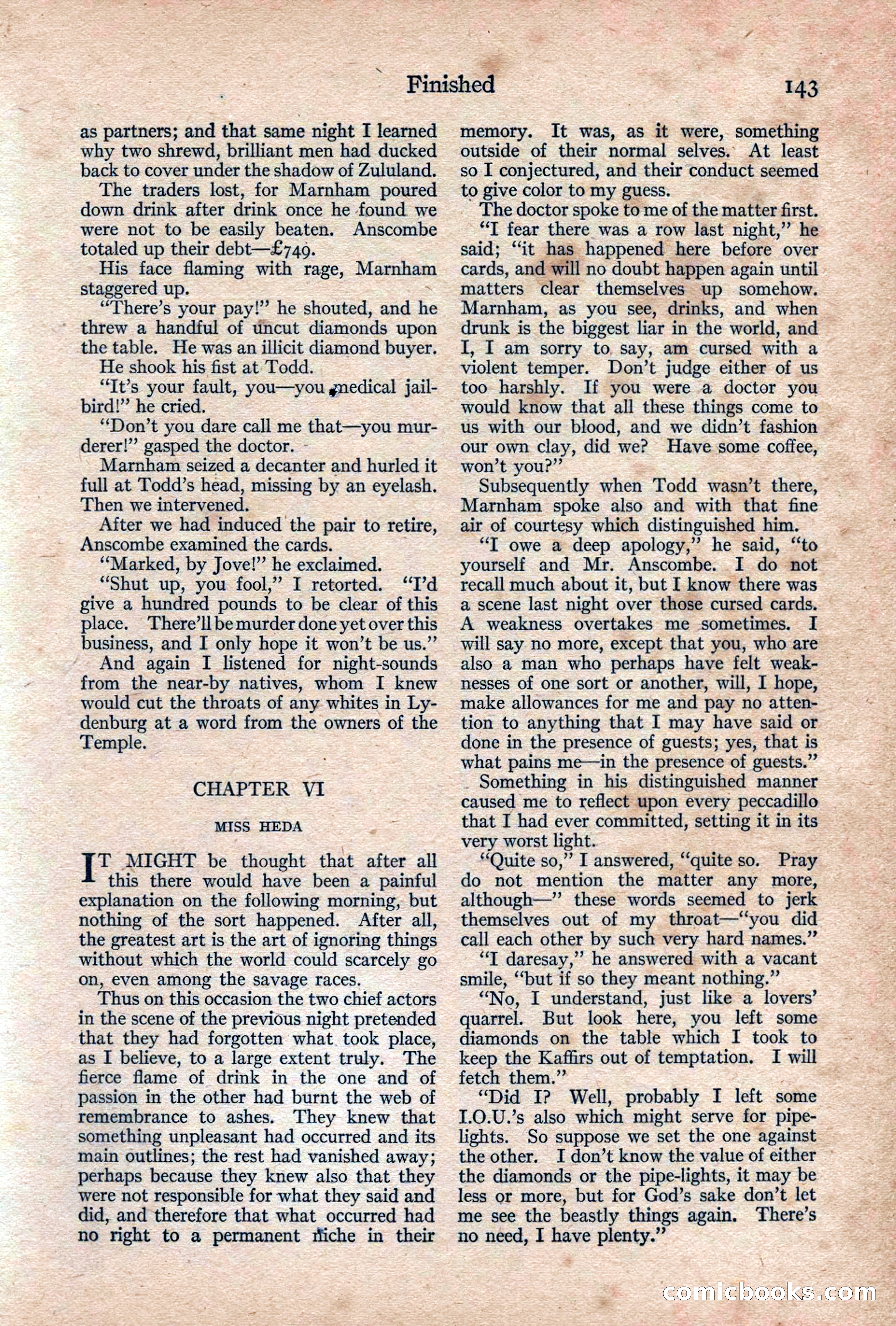 Adventure, February 1917 — page 145 of 228
