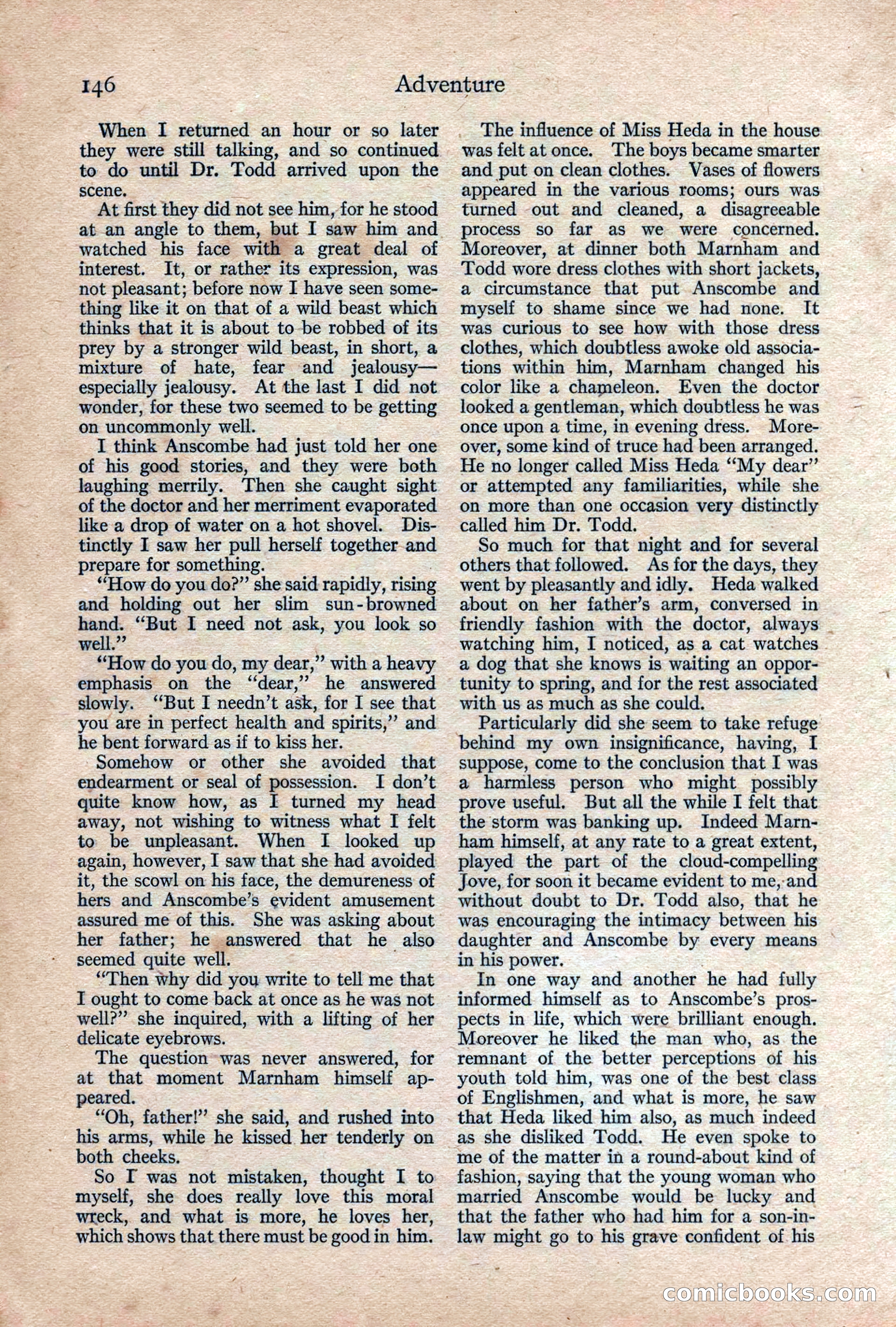 Adventure, February 1917 — page 148 of 228