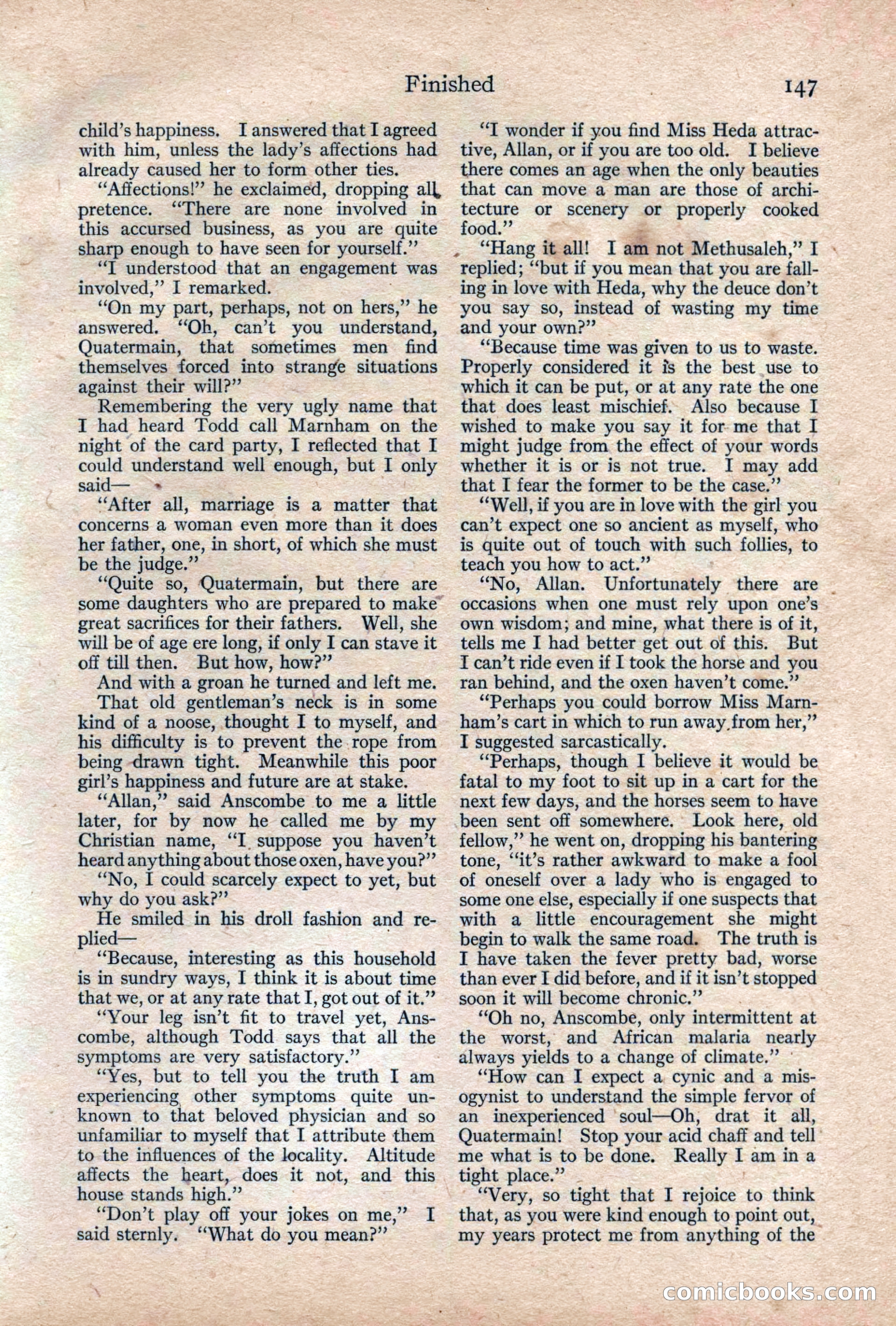 Adventure, February 1917 — page 149 of 228