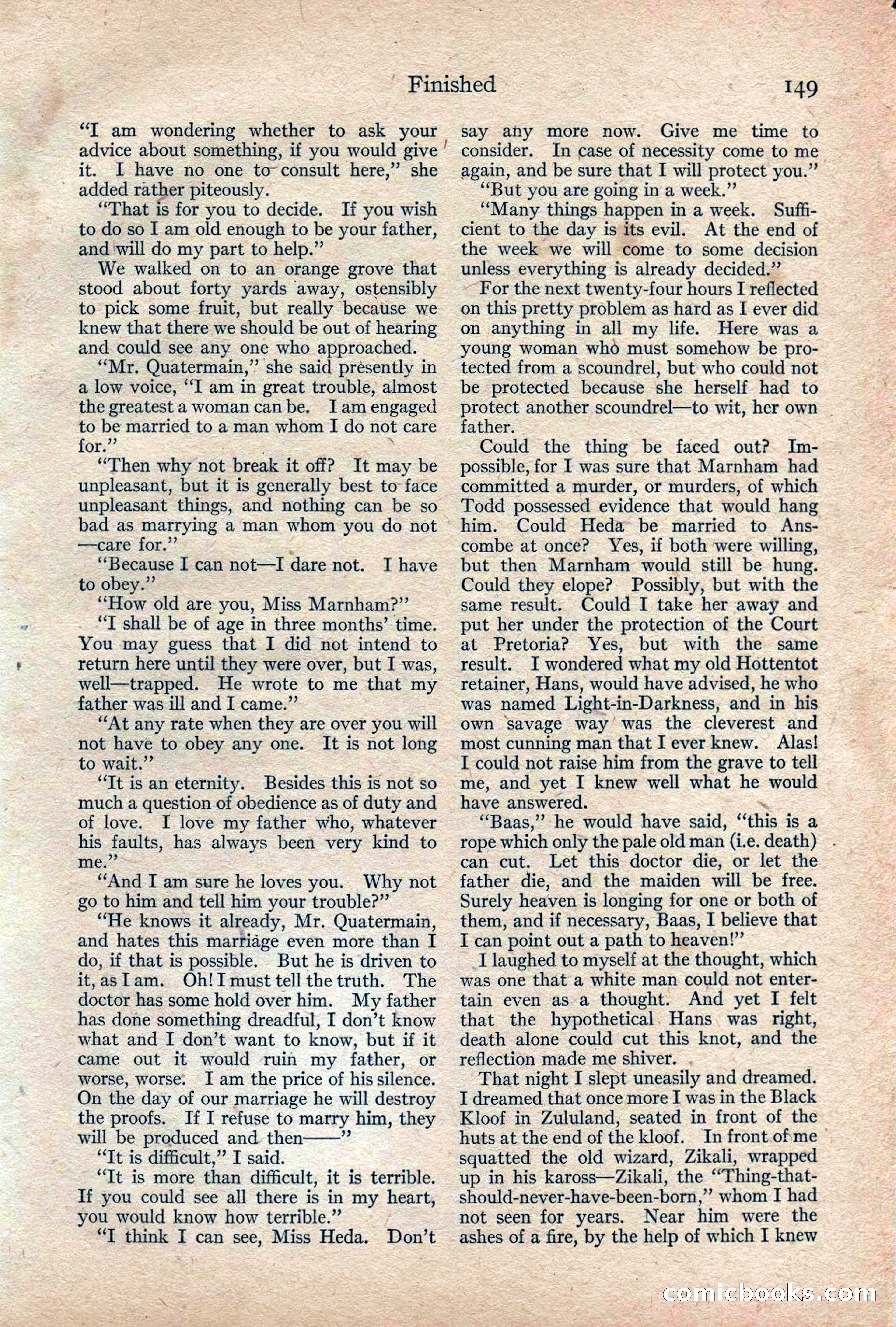 Adventure, February 1917 — page 151 of 228