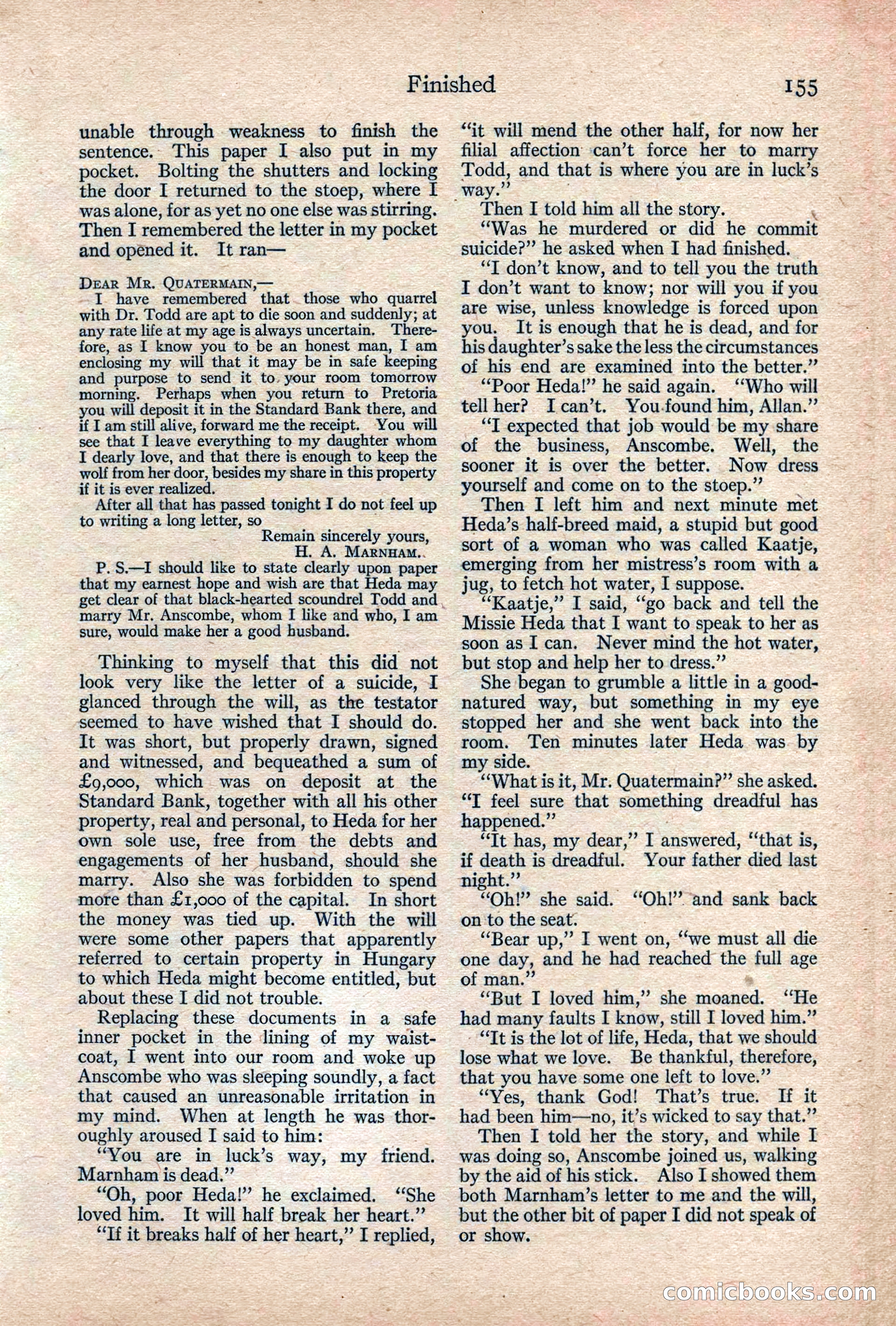Adventure, February 1917 — page 157 of 228