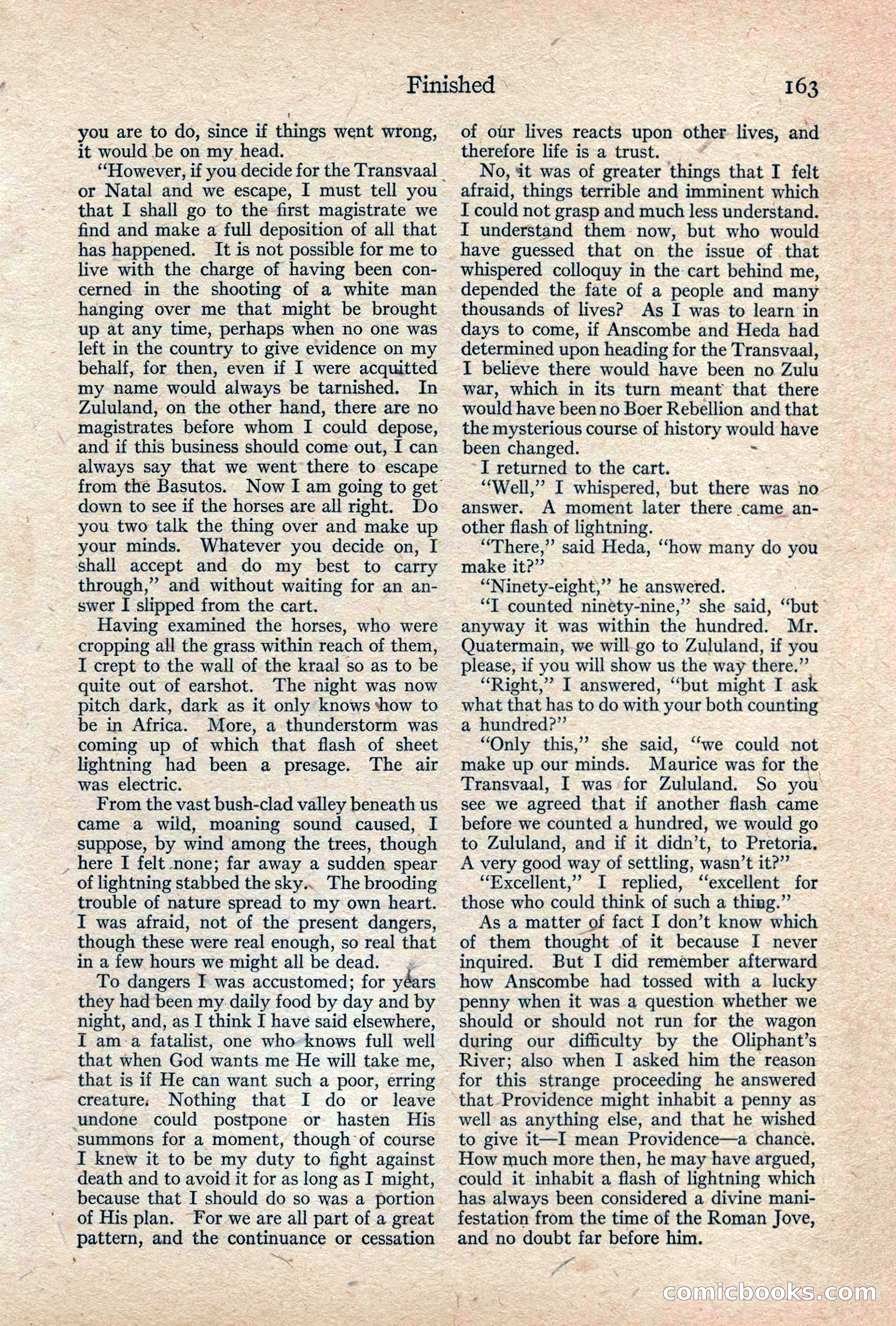 Adventure, February 1917 — page 165 of 228