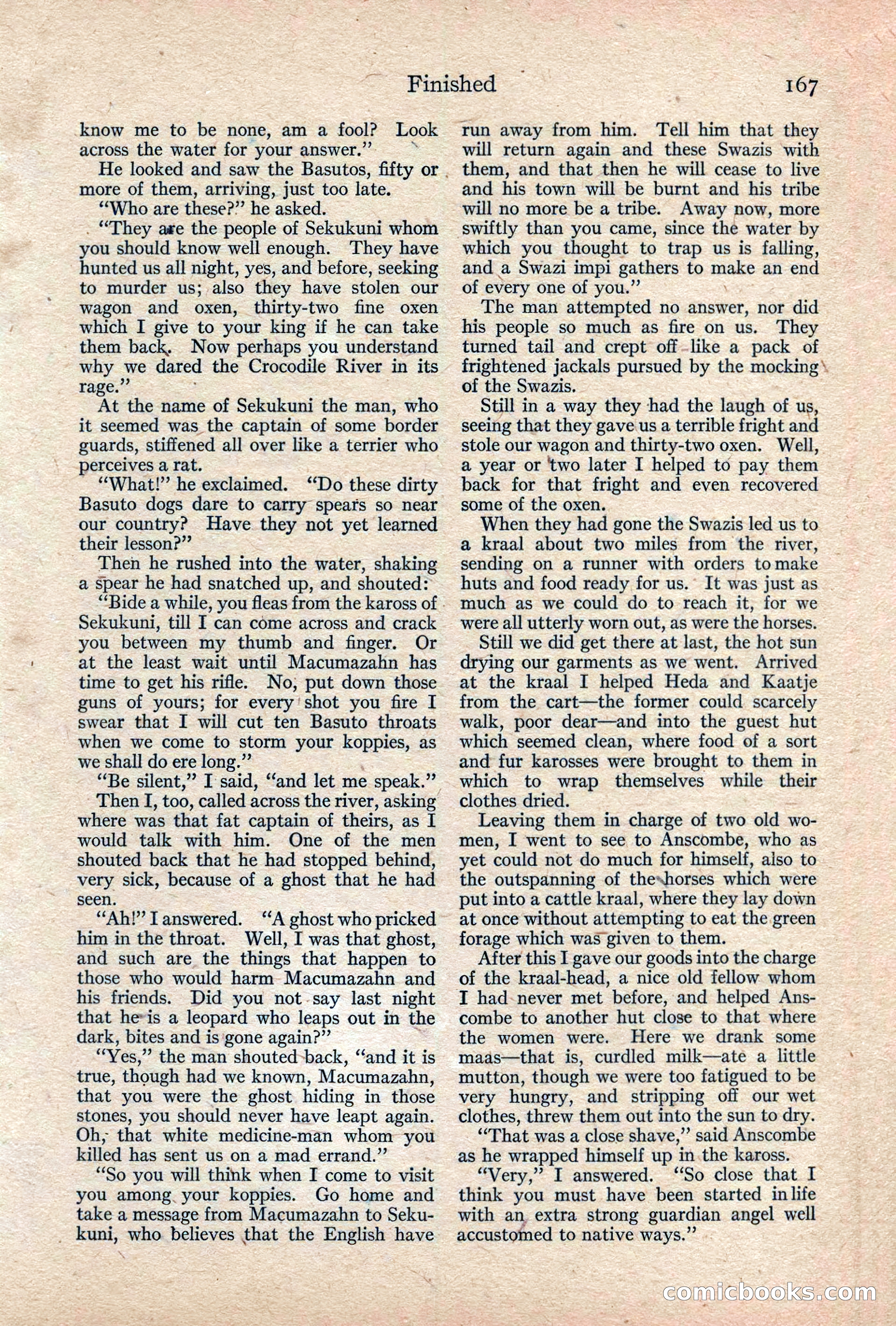 Adventure, February 1917 — page 169 of 228