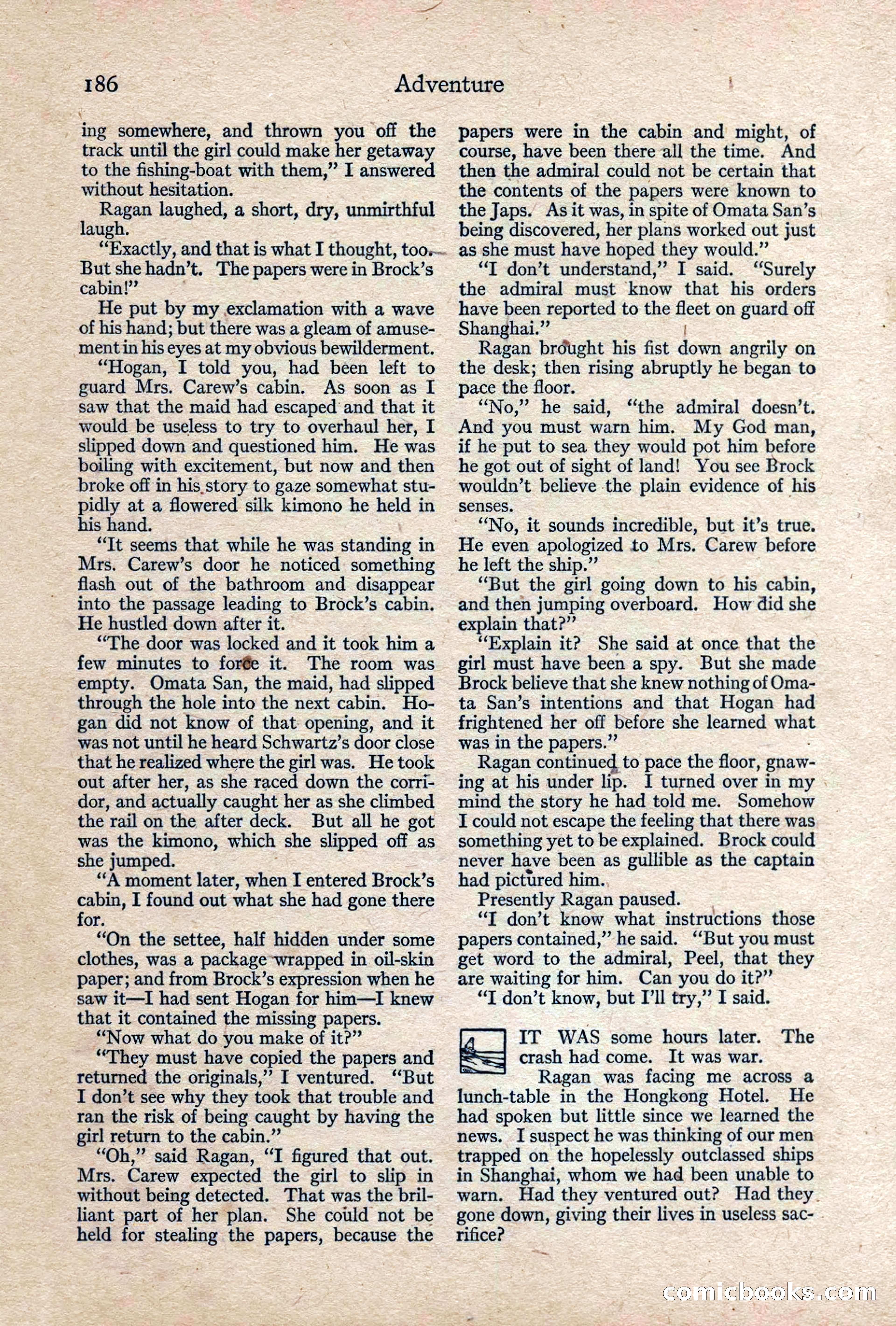 Adventure, February 1917 — page 188 of 228