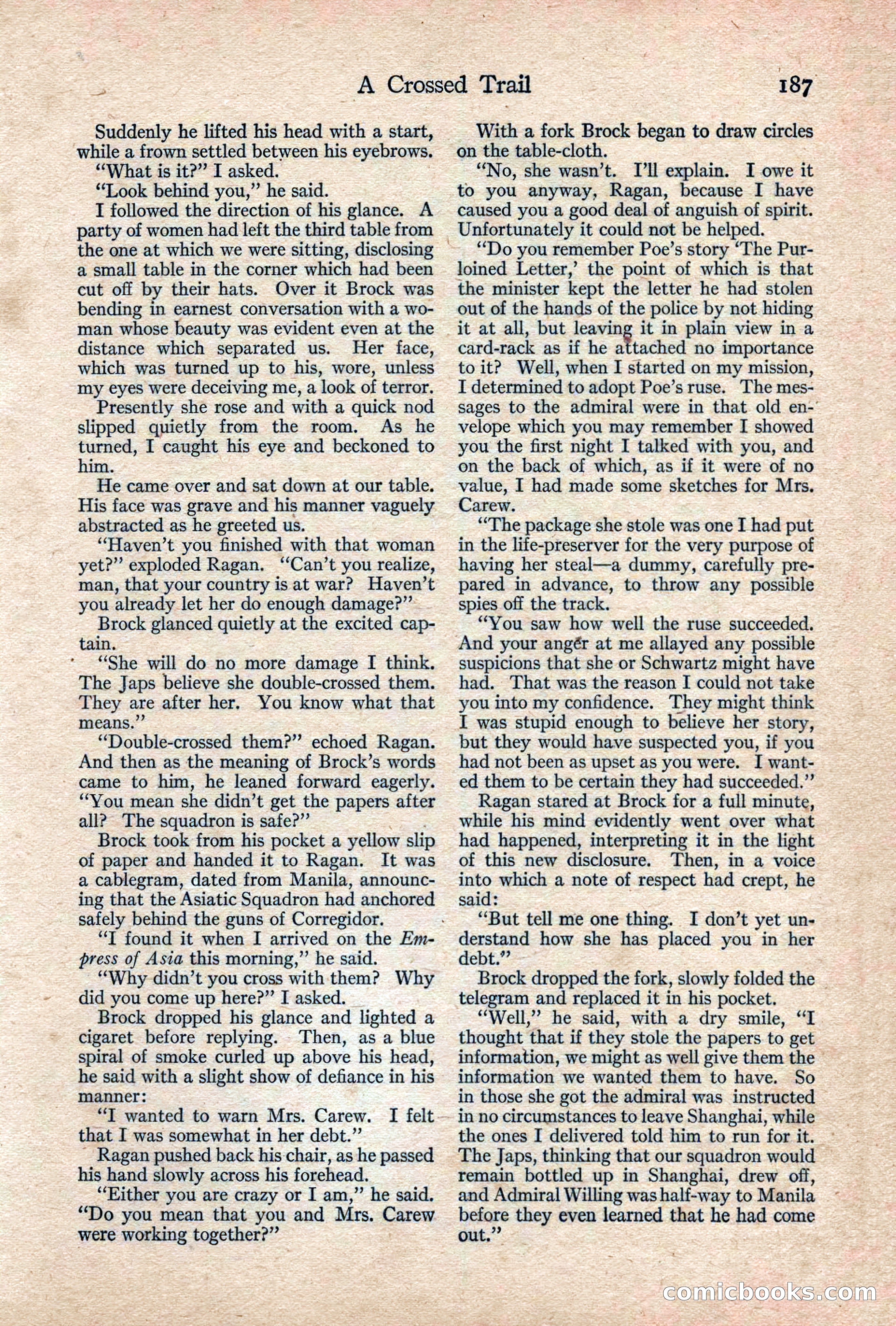 Adventure, February 1917 — page 189 of 228