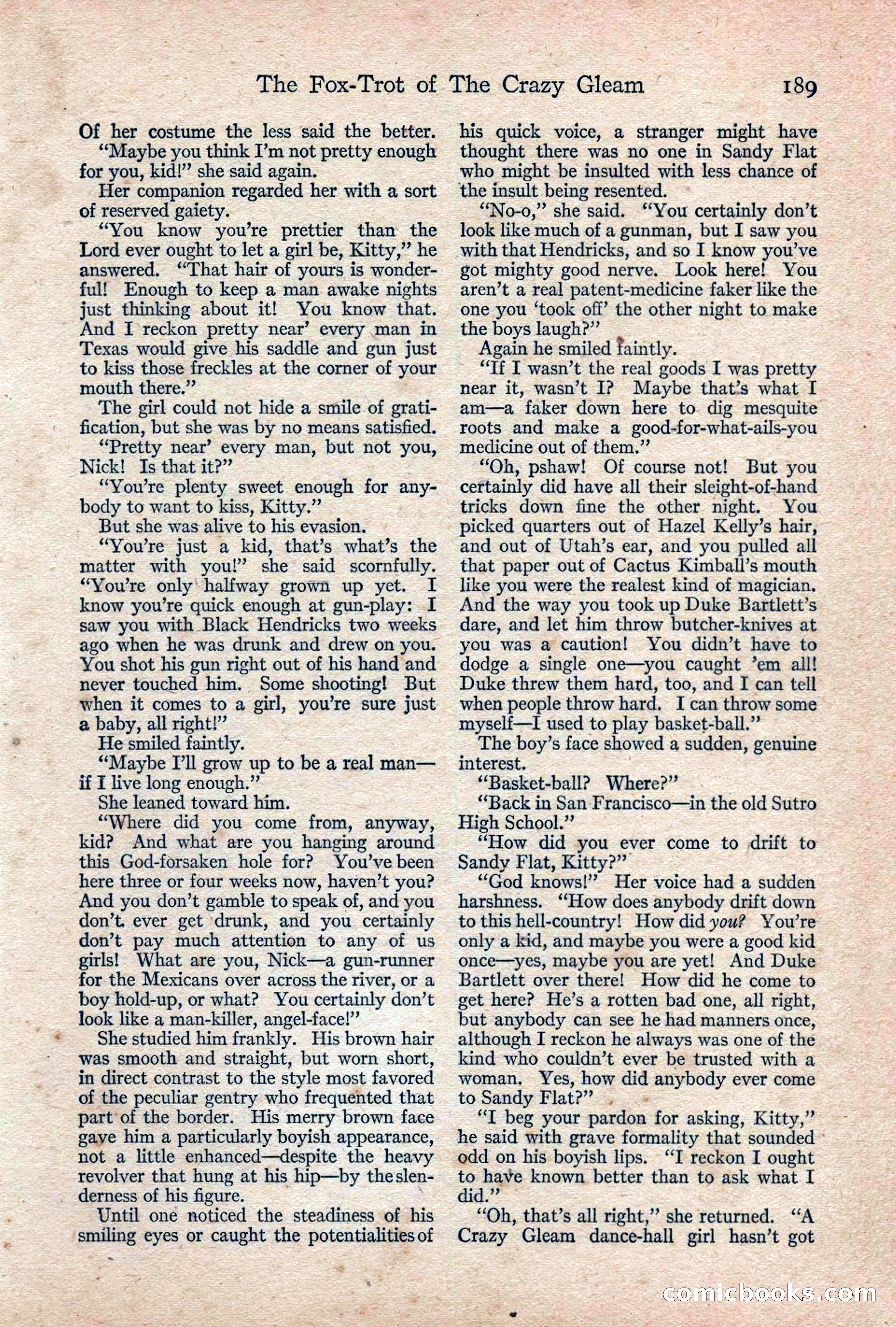 Adventure, February 1917 — page 191 of 228