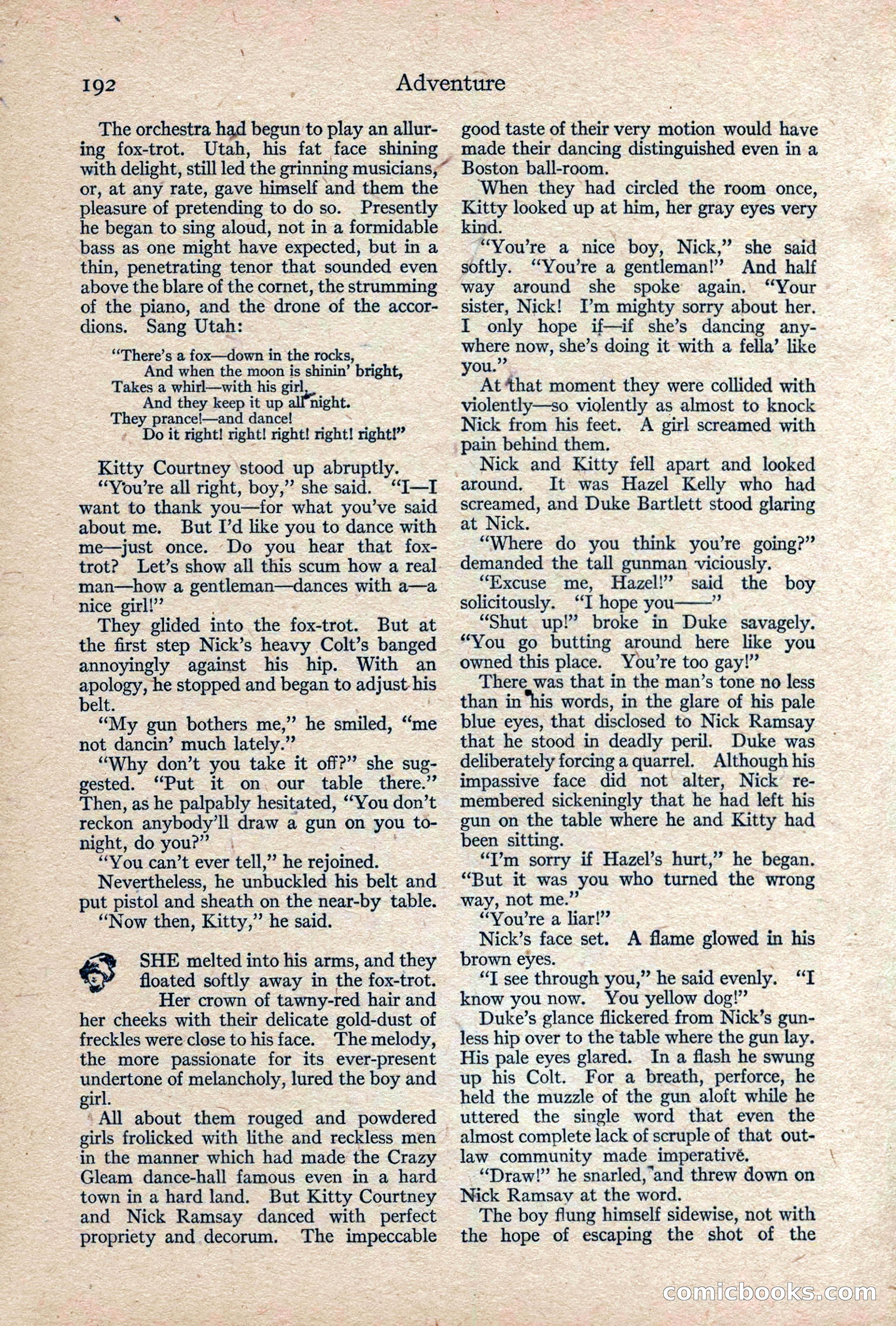 Adventure, February 1917 — page 194 of 228
