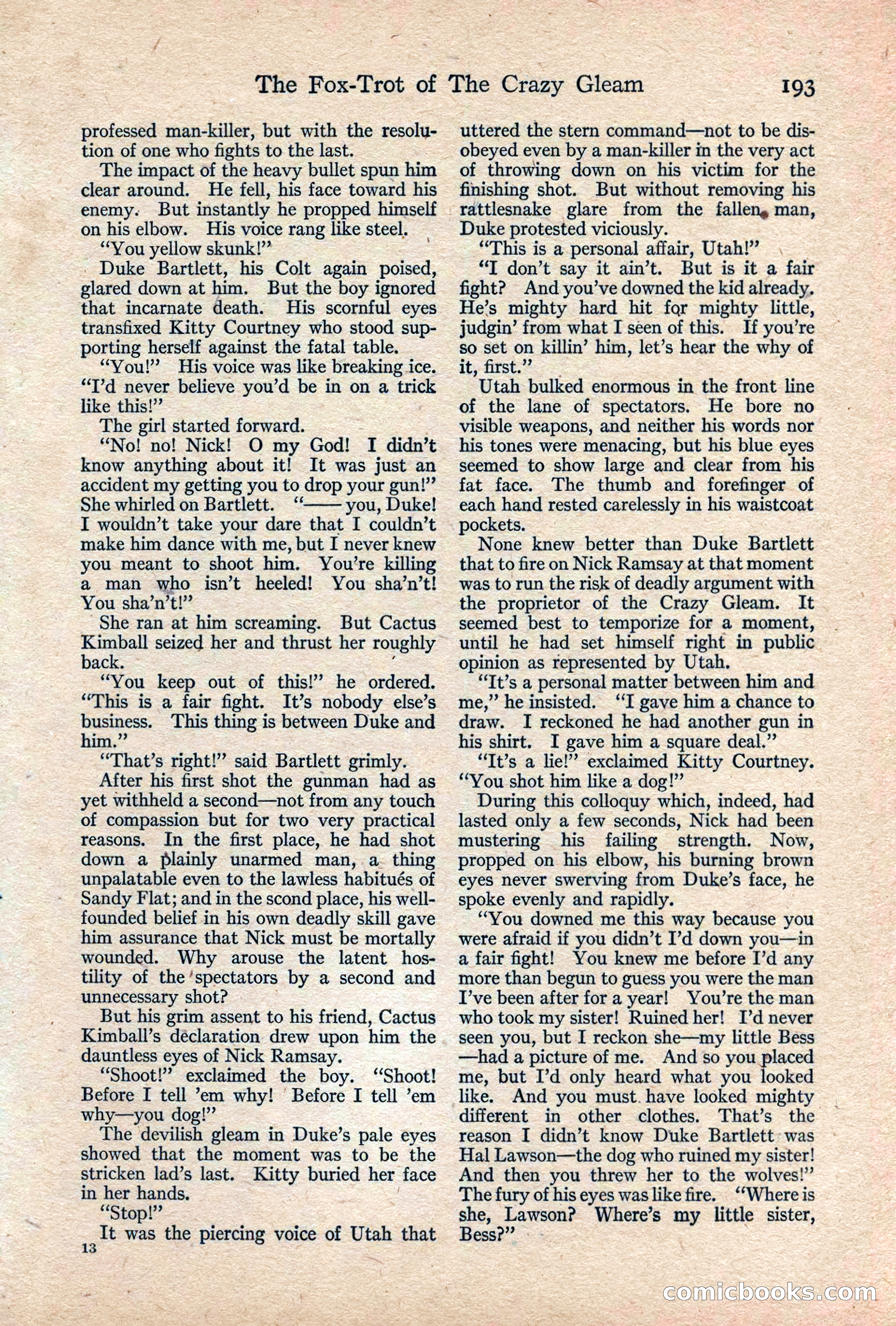 Adventure, February 1917 — page 195 of 228