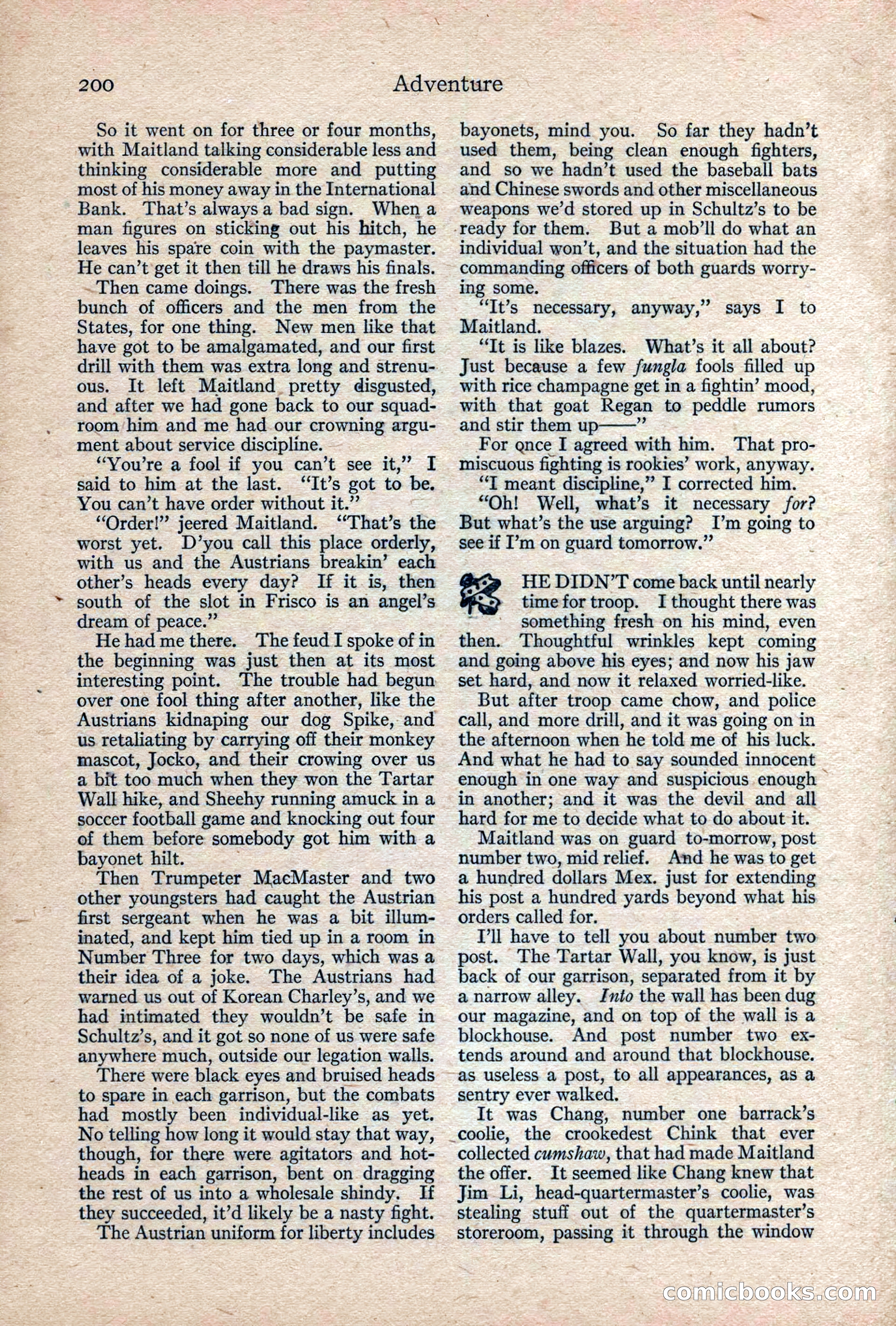 Adventure, February 1917 — page 202 of 228