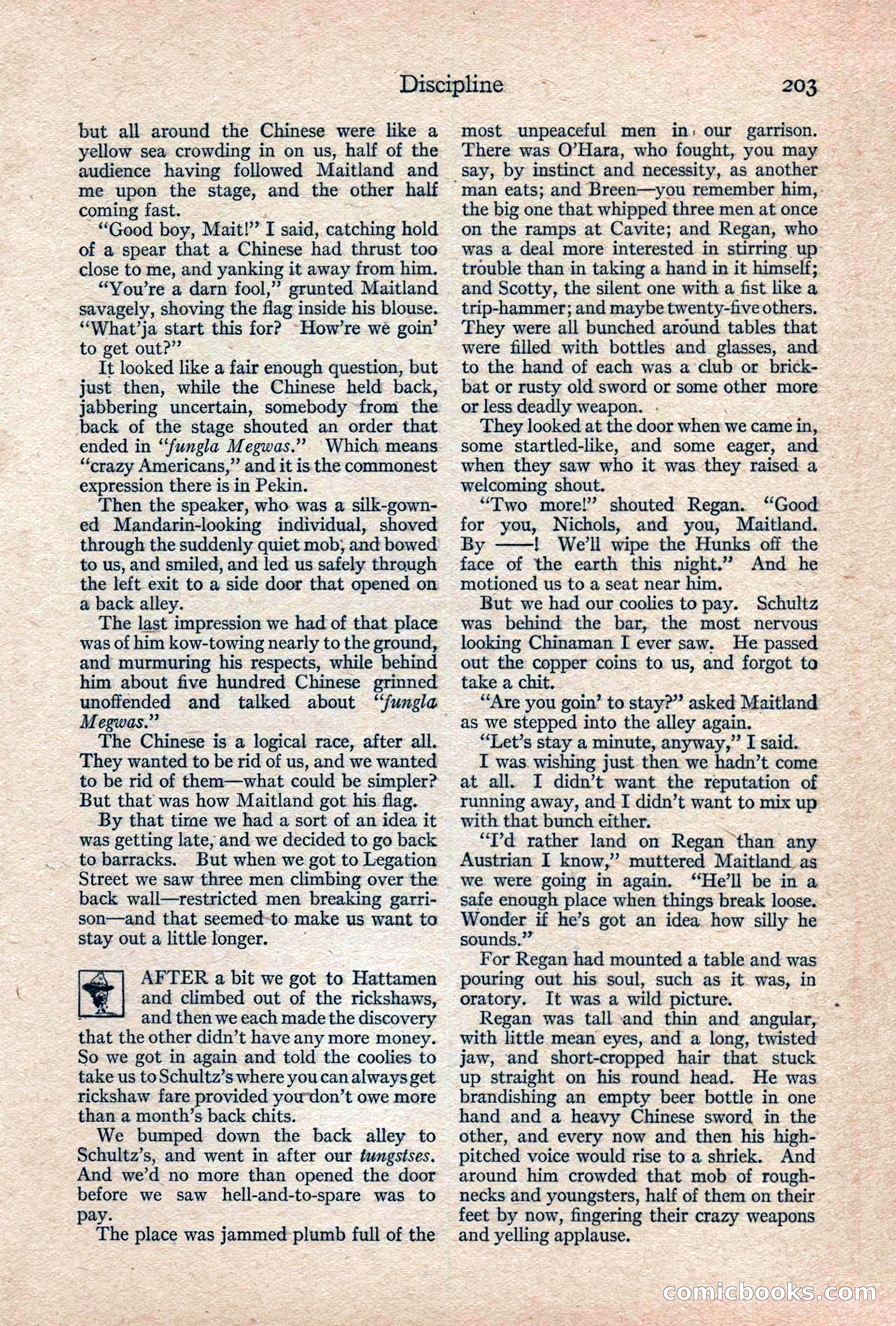 Adventure, February 1917 — page 205 of 228