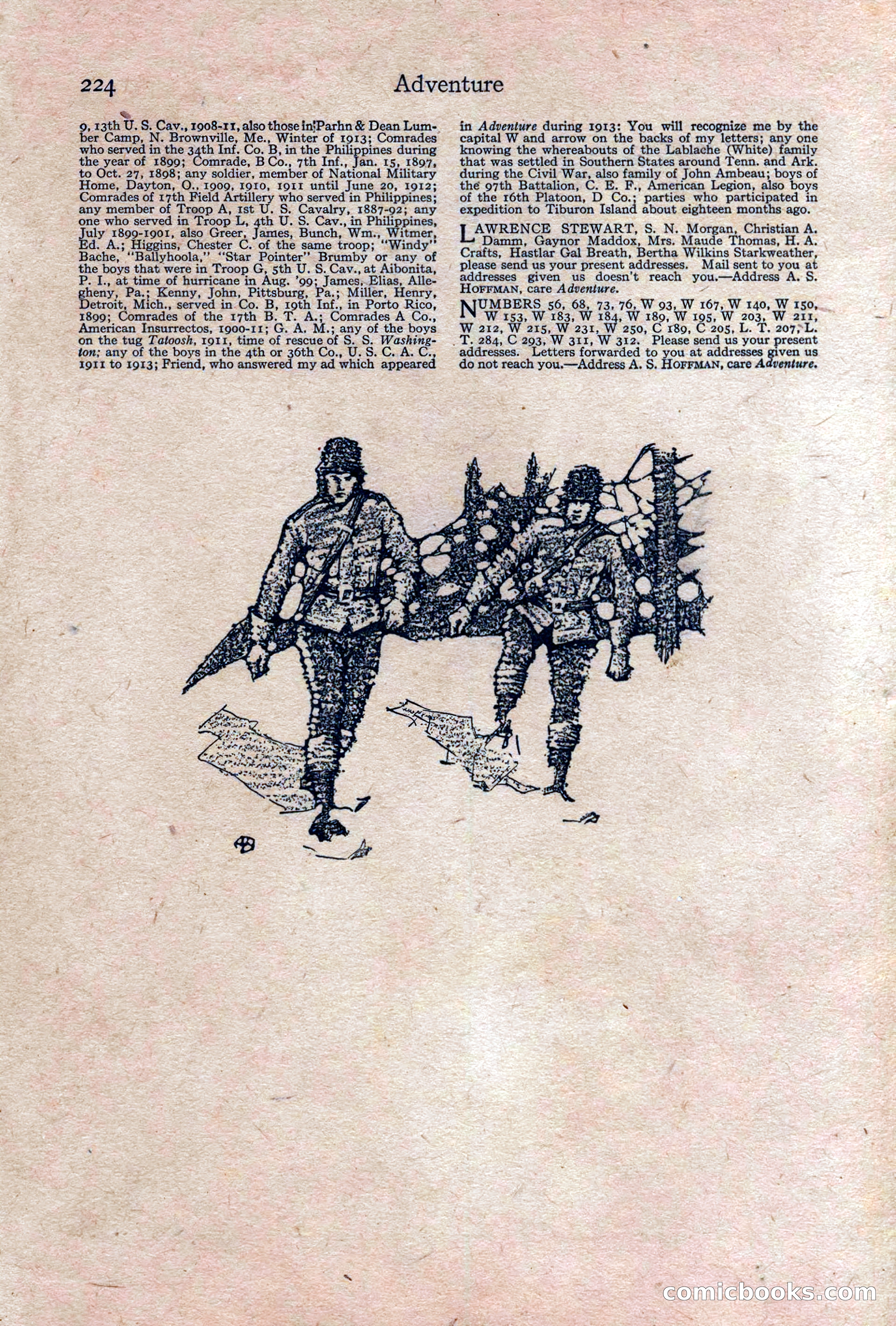 Adventure, February 1917 — page 226 of 228