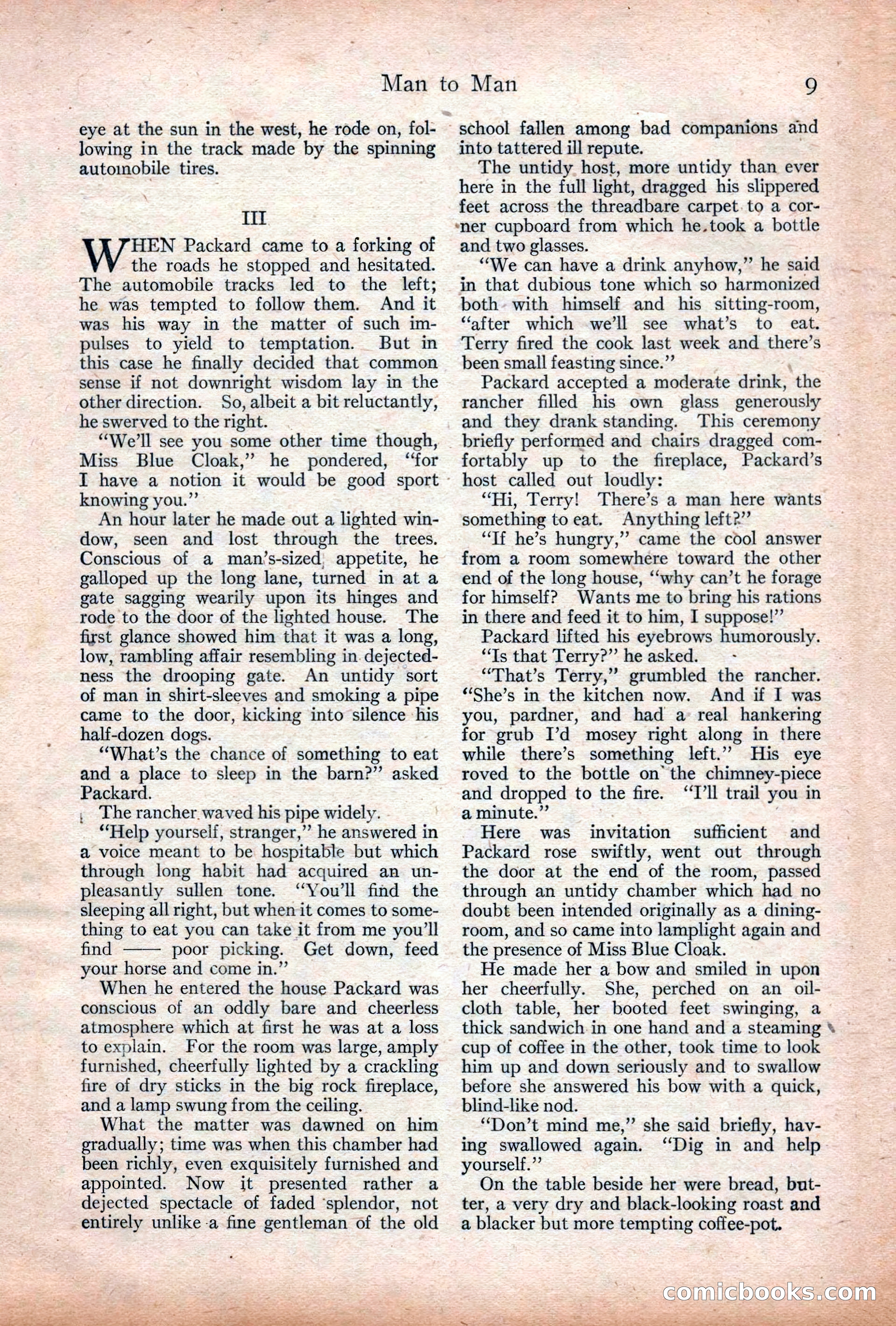 Adventure Magazine Cover, December 18, 1919 — page 23 of 208