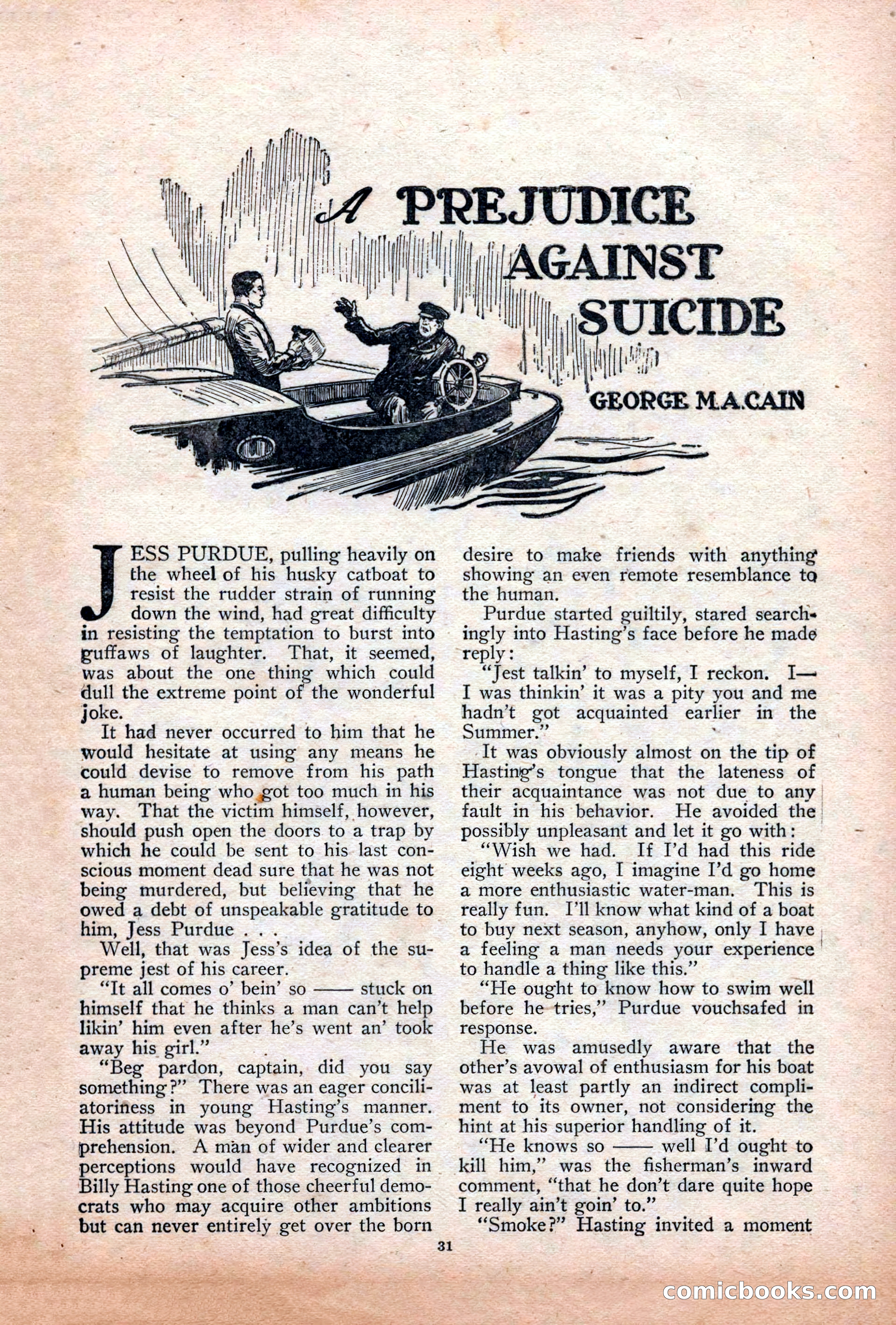 Adventure Magazine Cover, December 18, 1919 — page 45 of 208