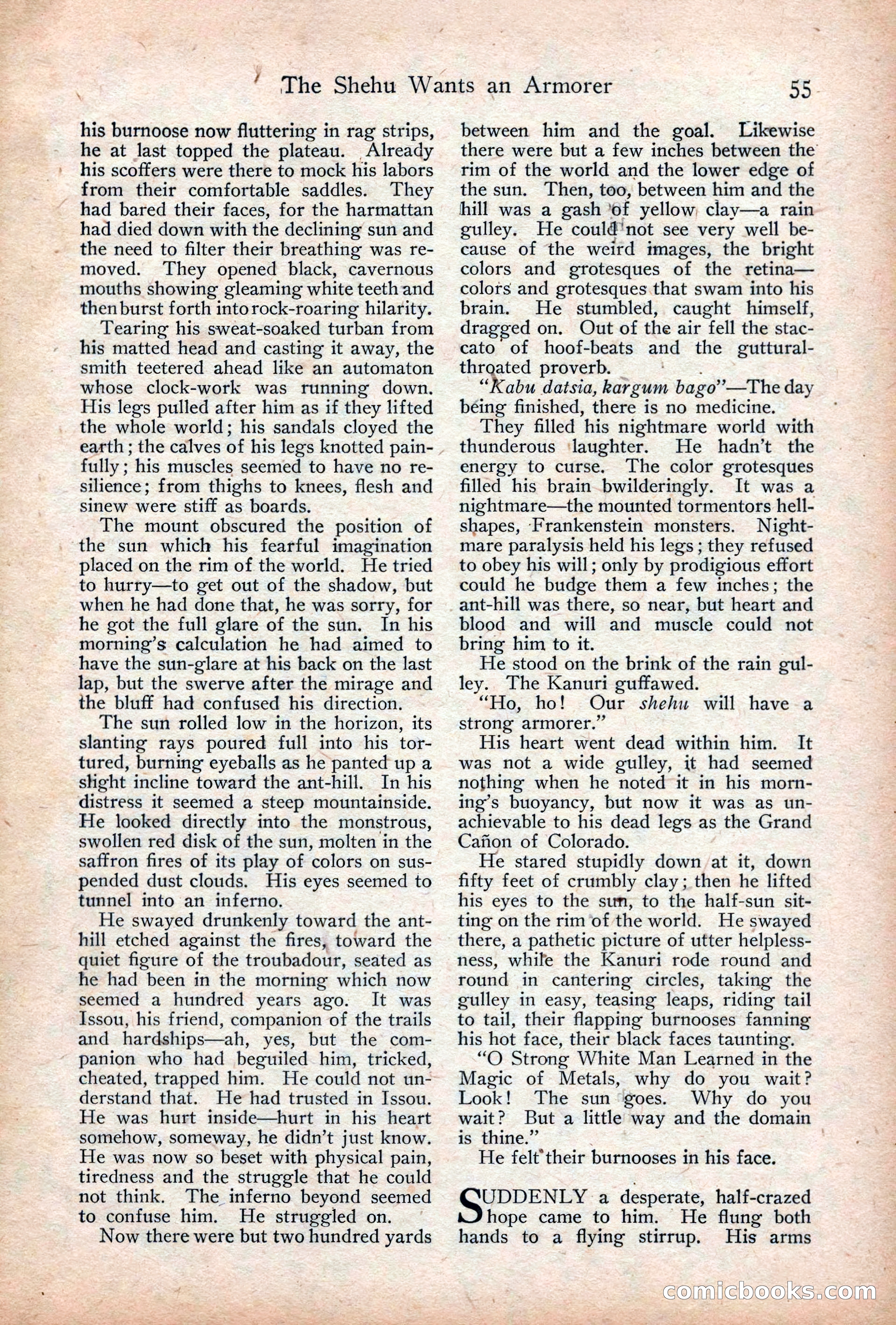 Adventure Magazine Cover, December 18, 1919 — page 69 of 208