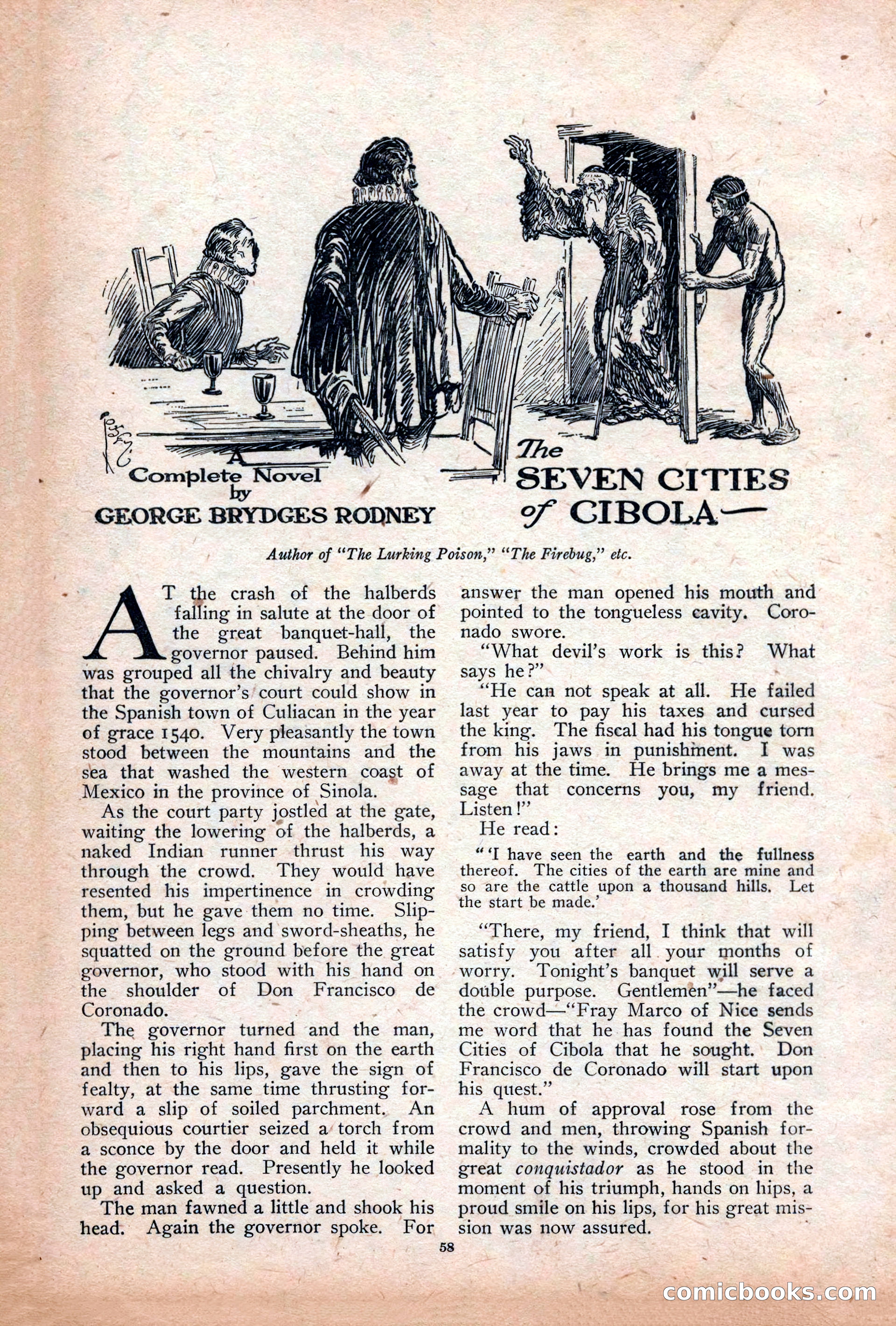 Adventure Magazine Cover, December 18, 1919 — page 72 of 208