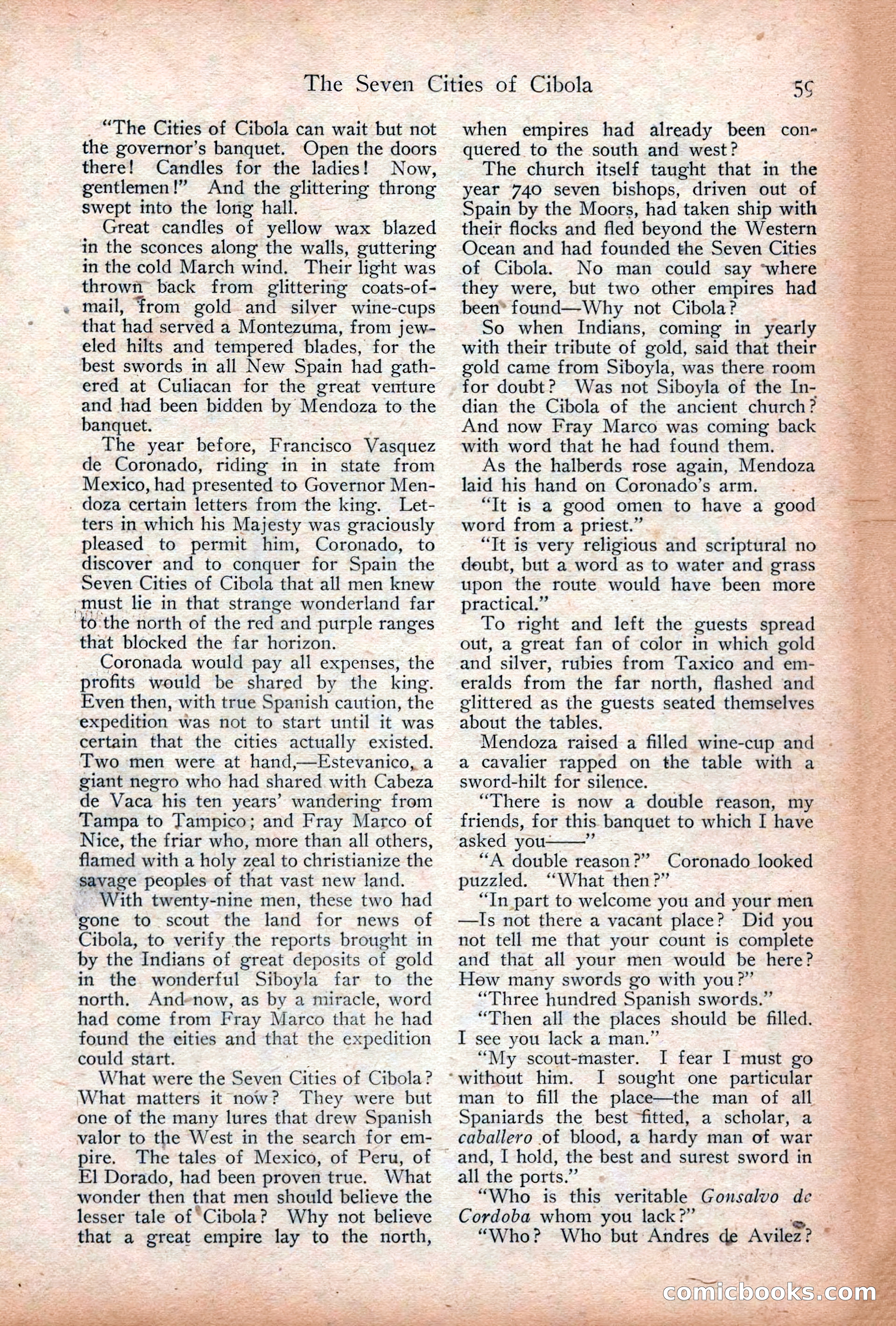 Adventure Magazine Cover, December 18, 1919 — page 73 of 208
