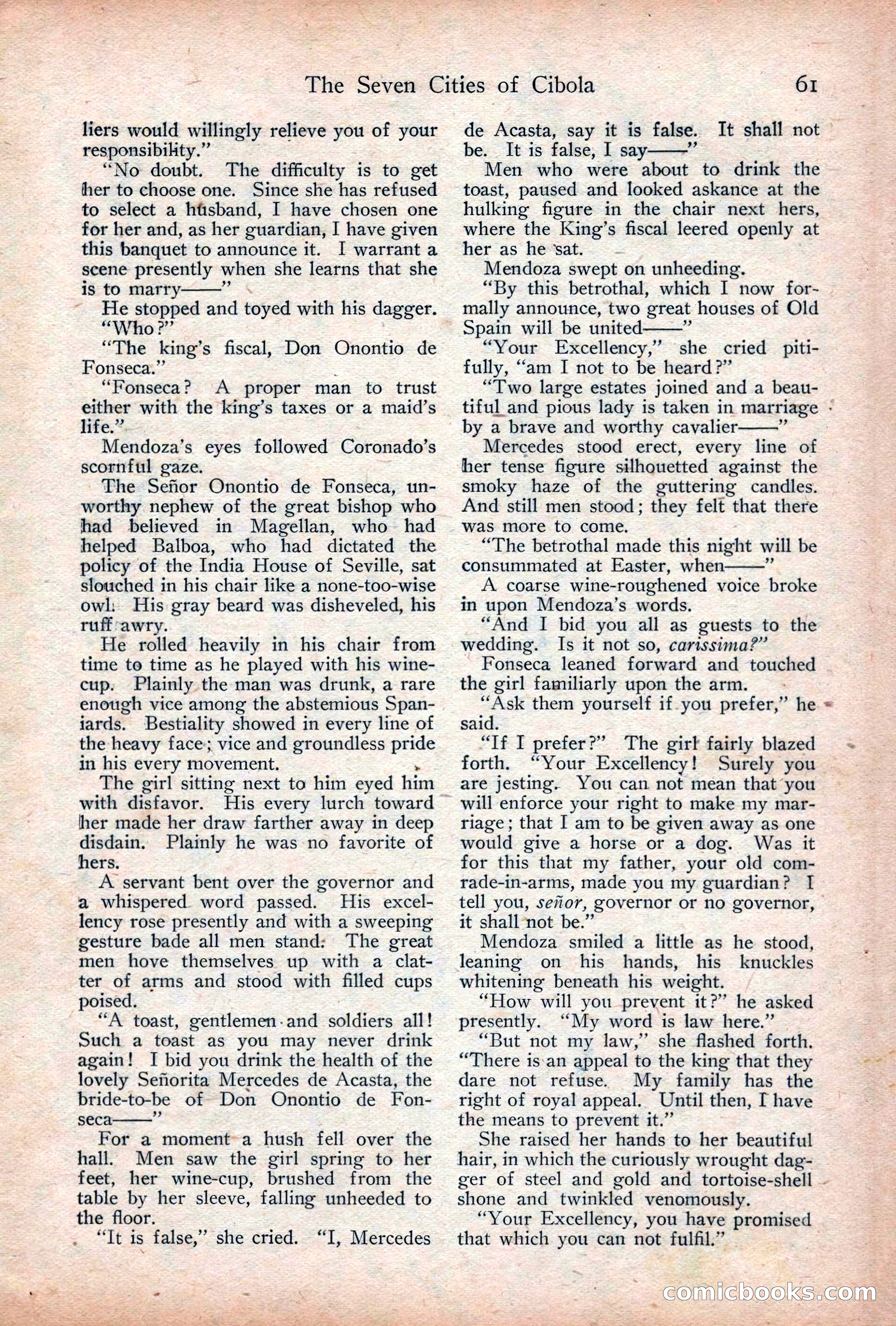 Adventure Magazine Cover, December 18, 1919 — page 75 of 208
