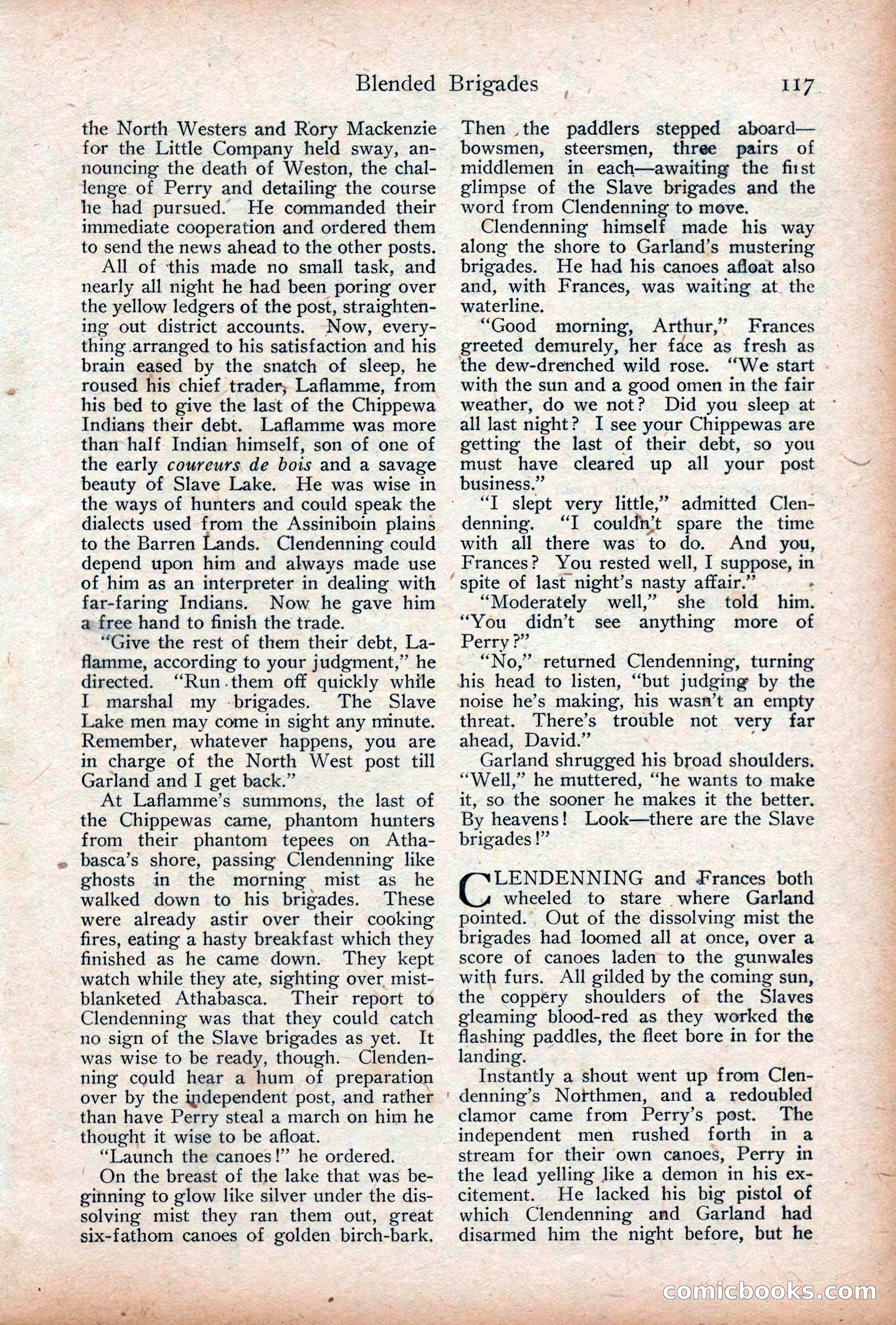 Adventure Magazine Cover, December 18, 1919 — page 131 of 208