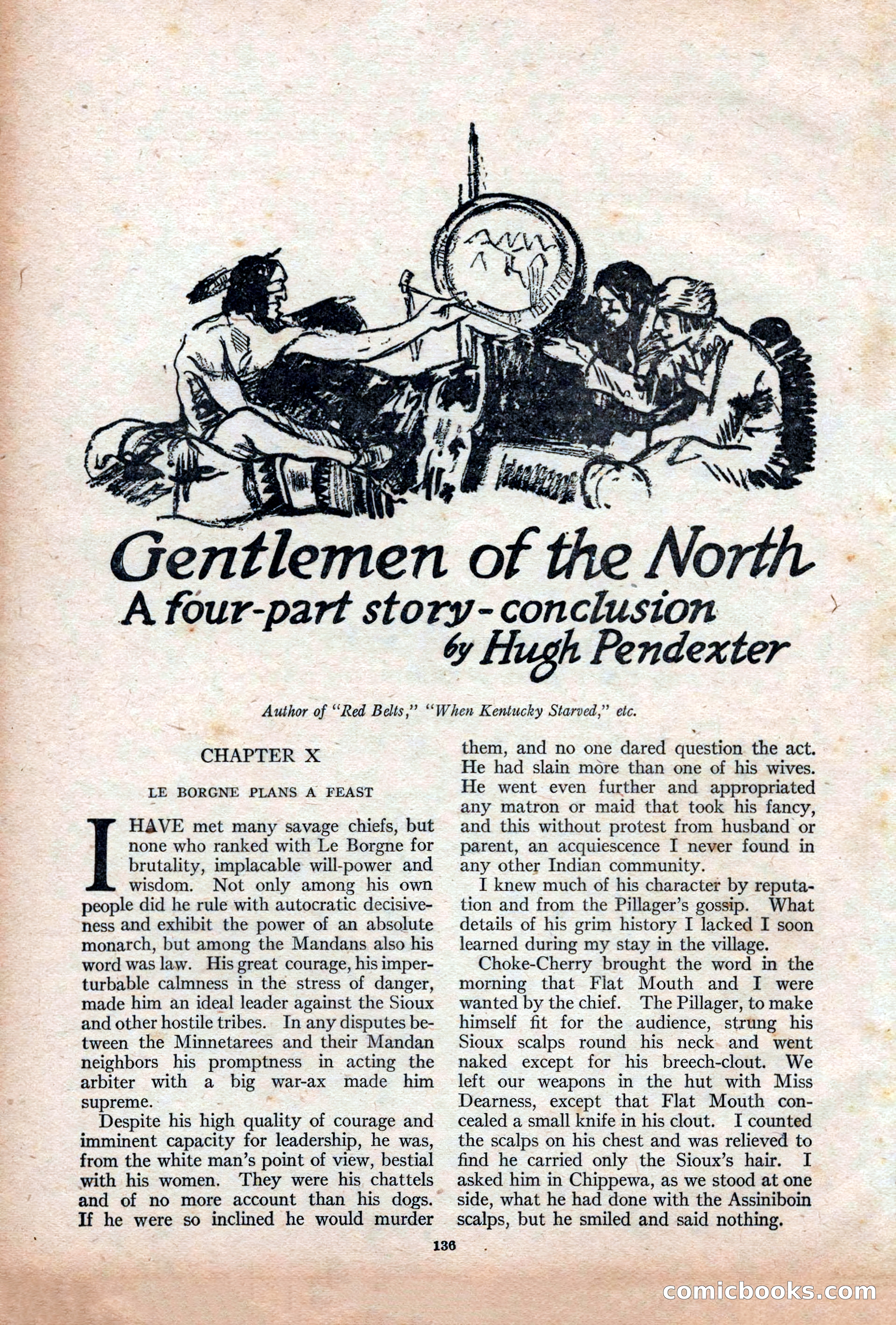 Adventure Magazine Cover, December 18, 1919 — page 150 of 208