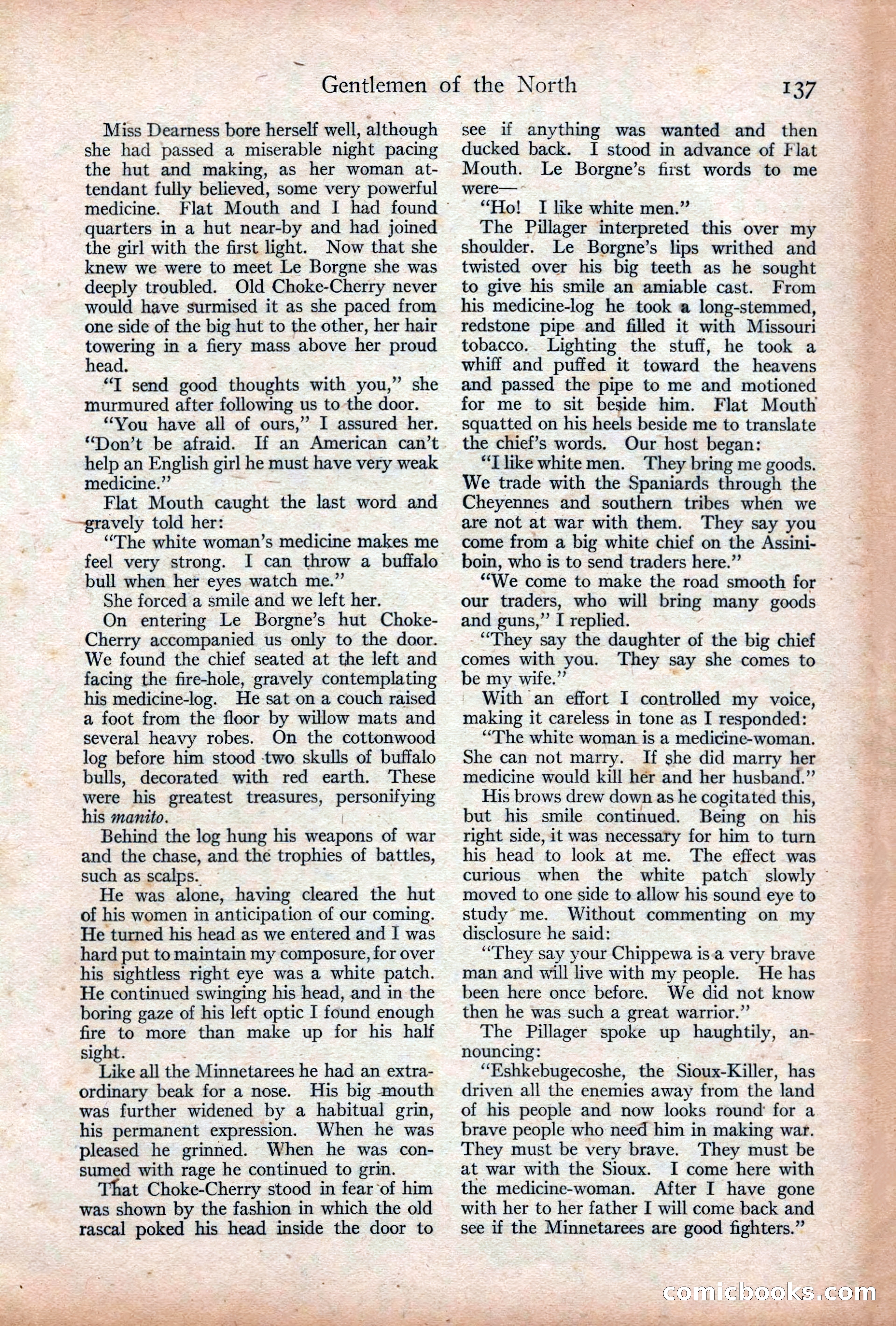 Adventure Magazine Cover, December 18, 1919 — page 151 of 208
