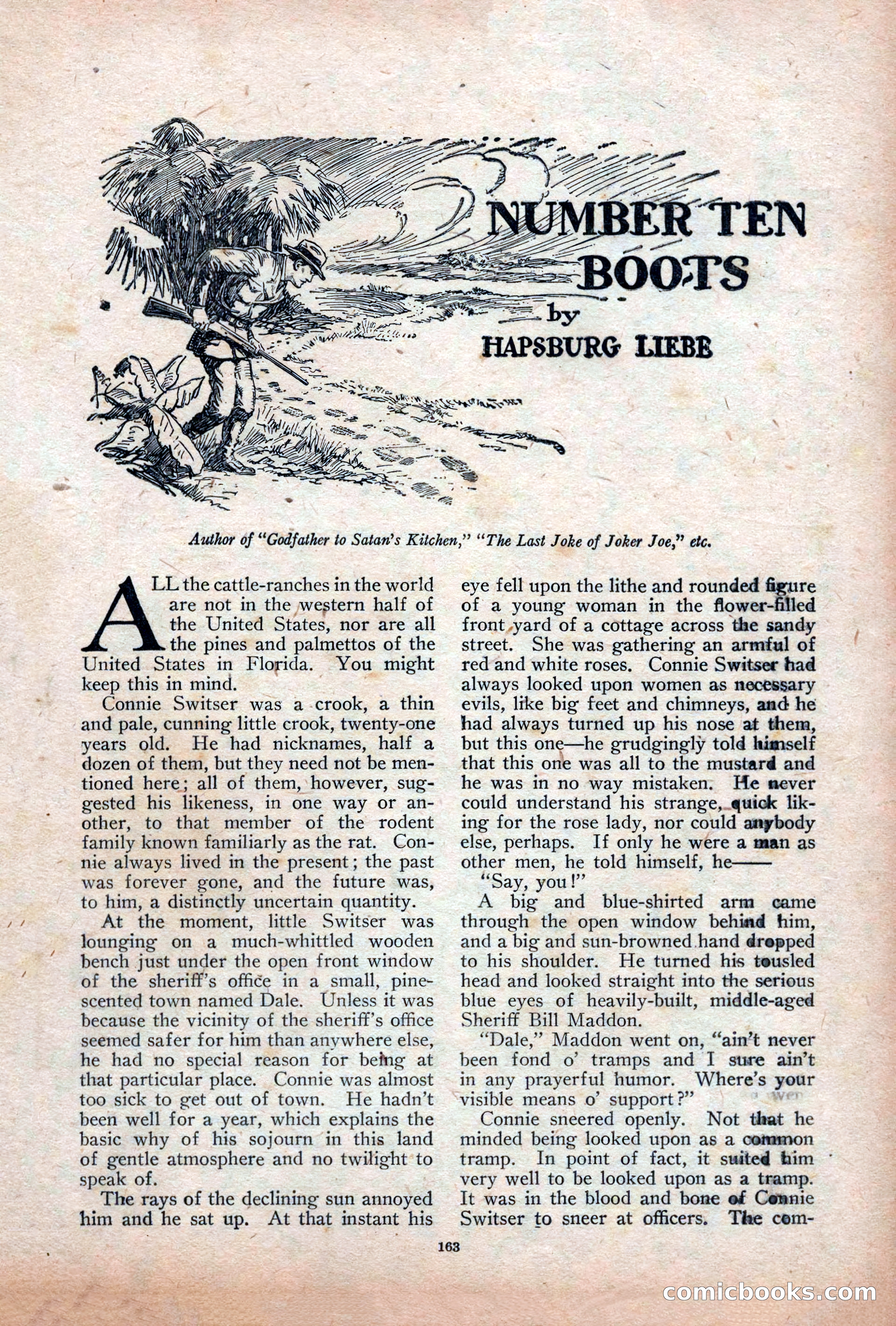 Adventure Magazine Cover, December 18, 1919 — page 177 of 208