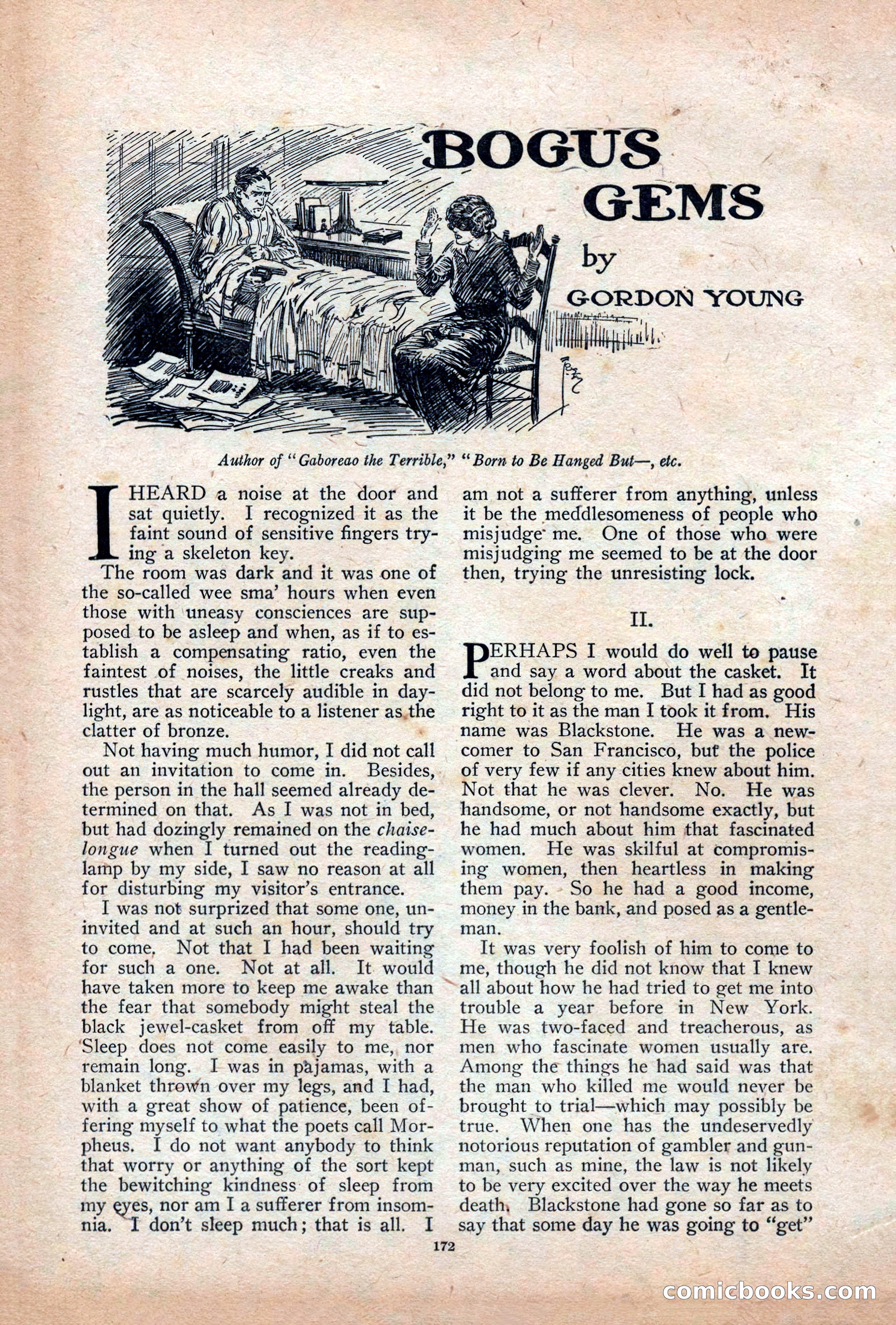 Adventure Magazine Cover, December 18, 1919 — page 186 of 208