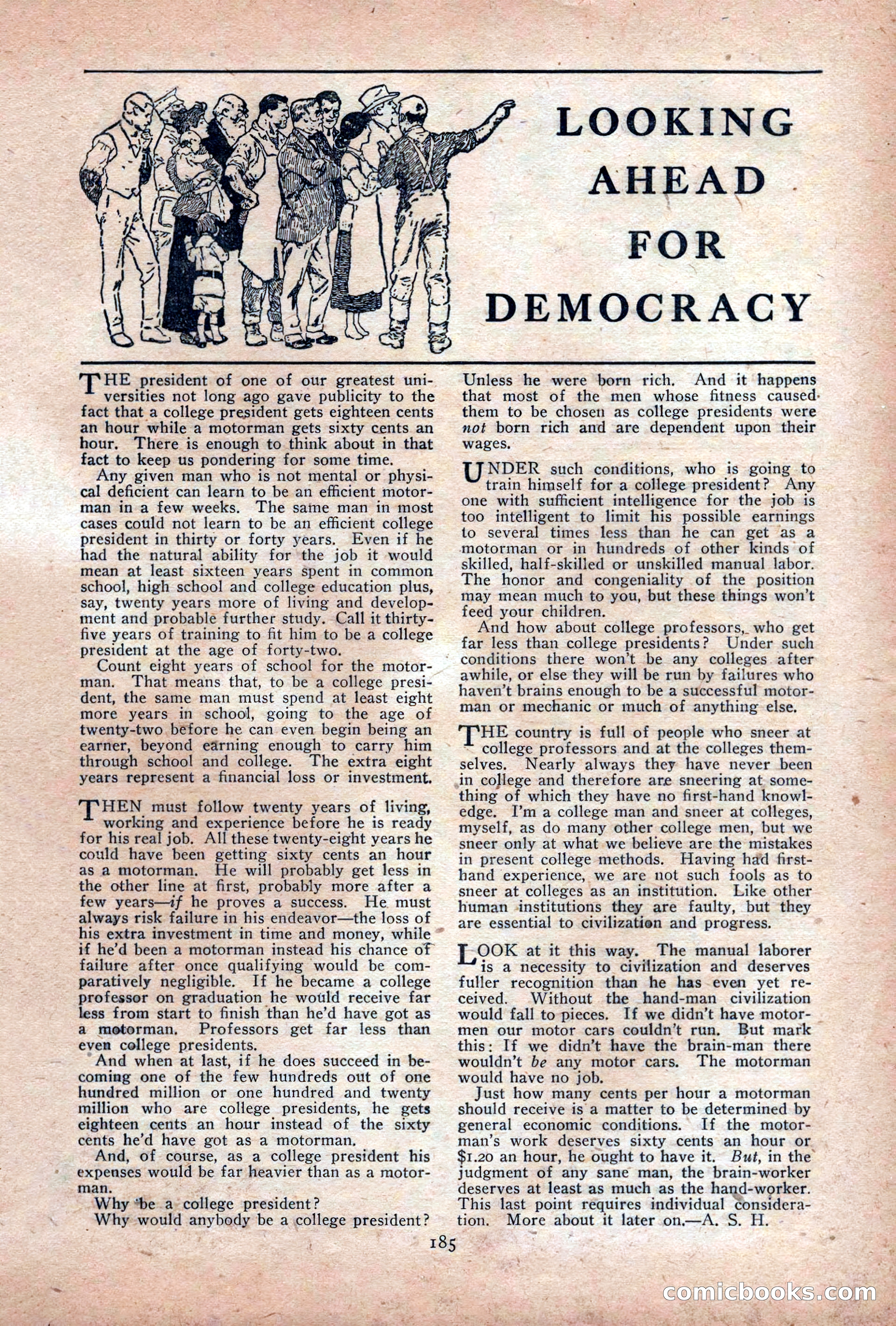 Adventure Magazine Cover, December 18, 1919 — page 199 of 208
