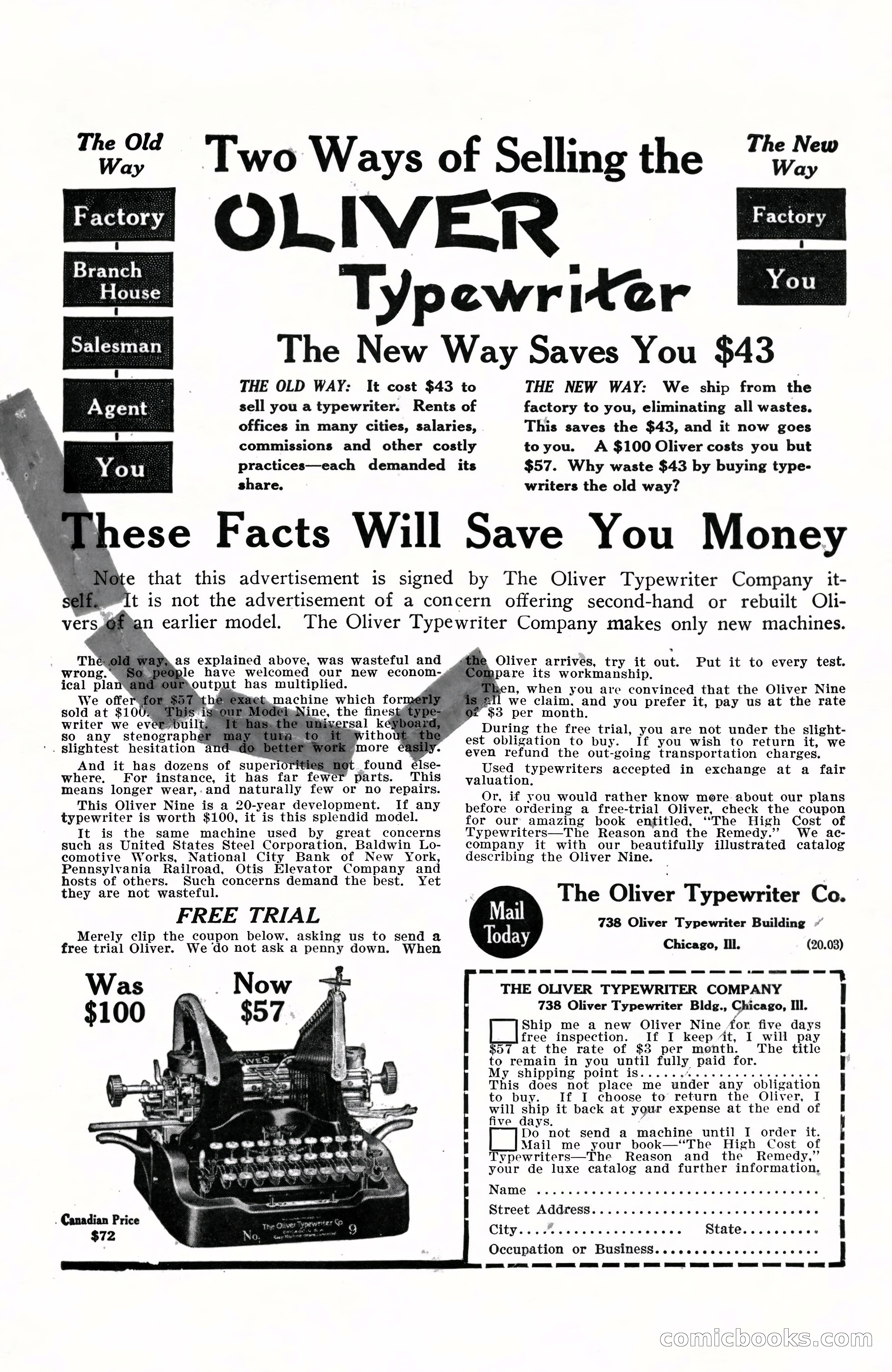 Adventure Magazine Cover, December 18, 1919 — page 207 of 208