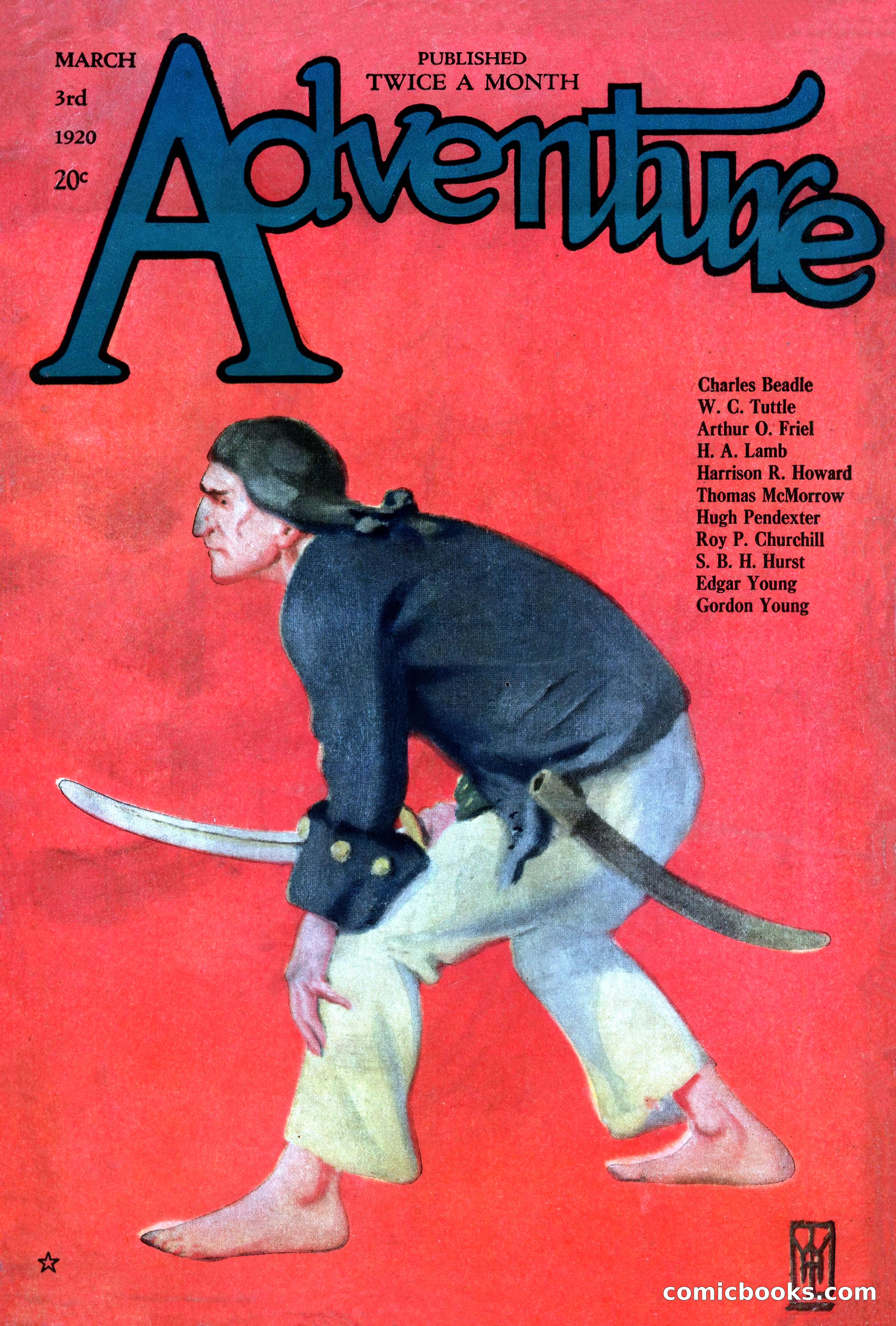 Adventure Magazine Cover