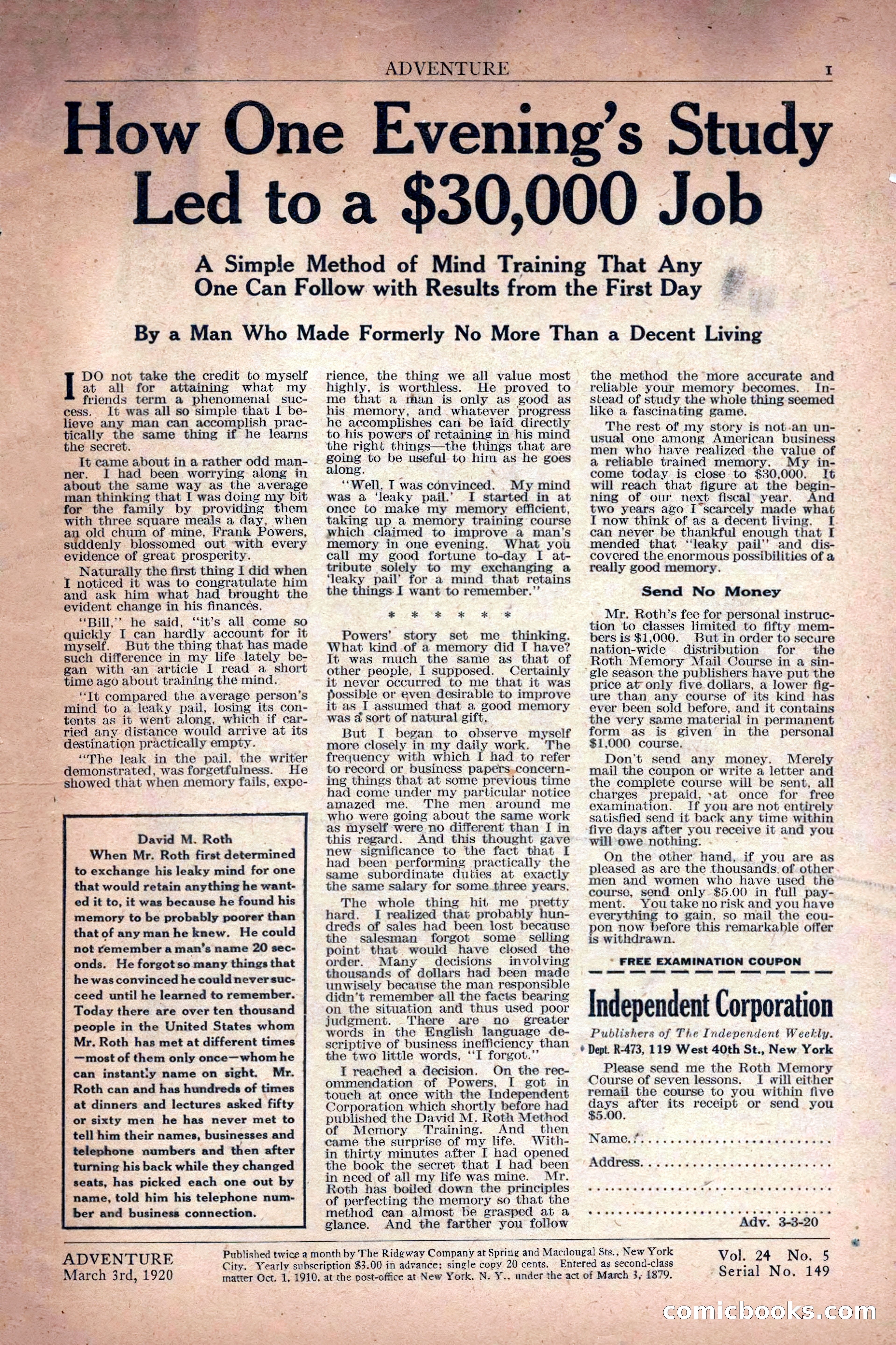 Adventure Magazine Cover — page 3 of 208
