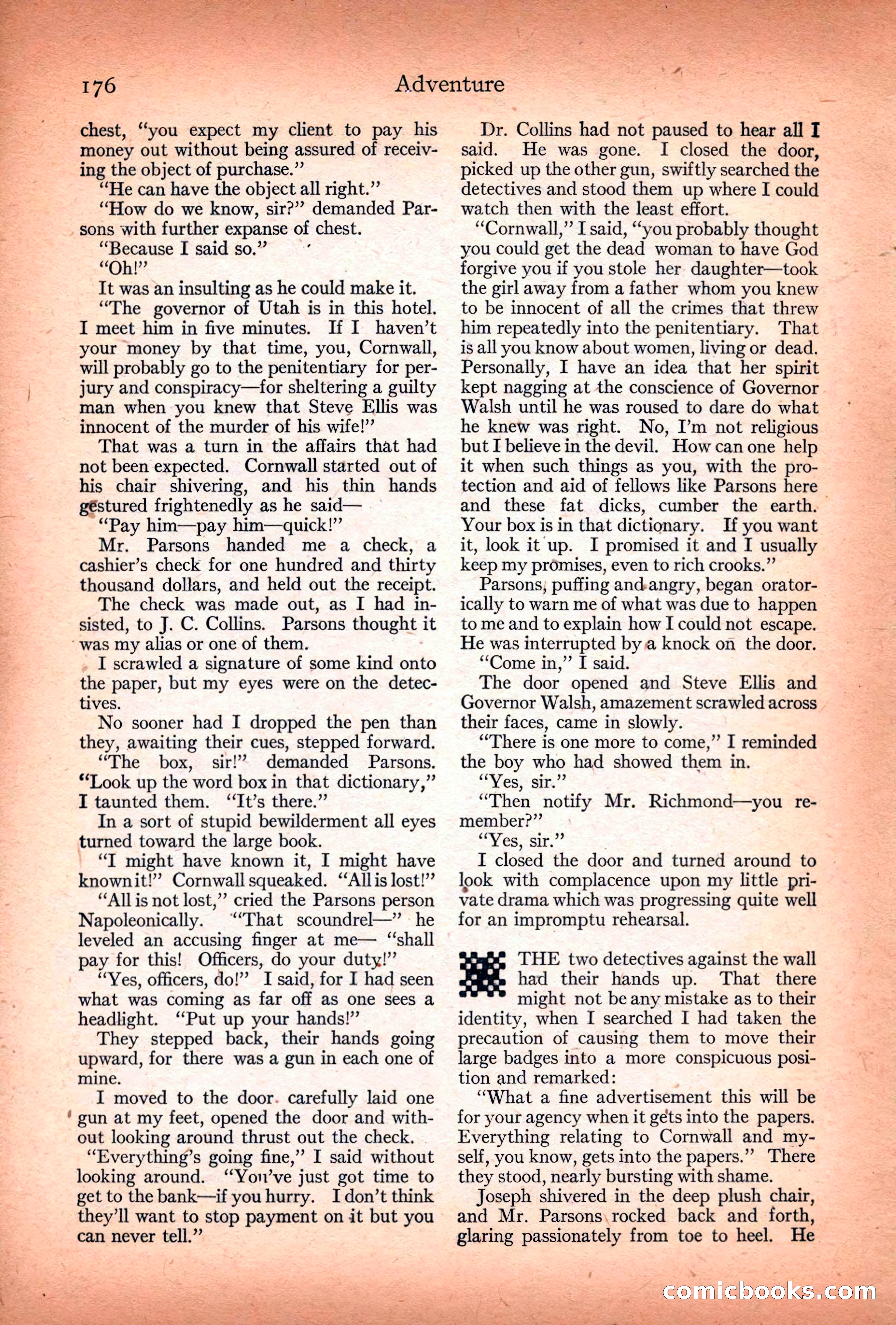 Adventure Magazine Cover — page 190 of 208