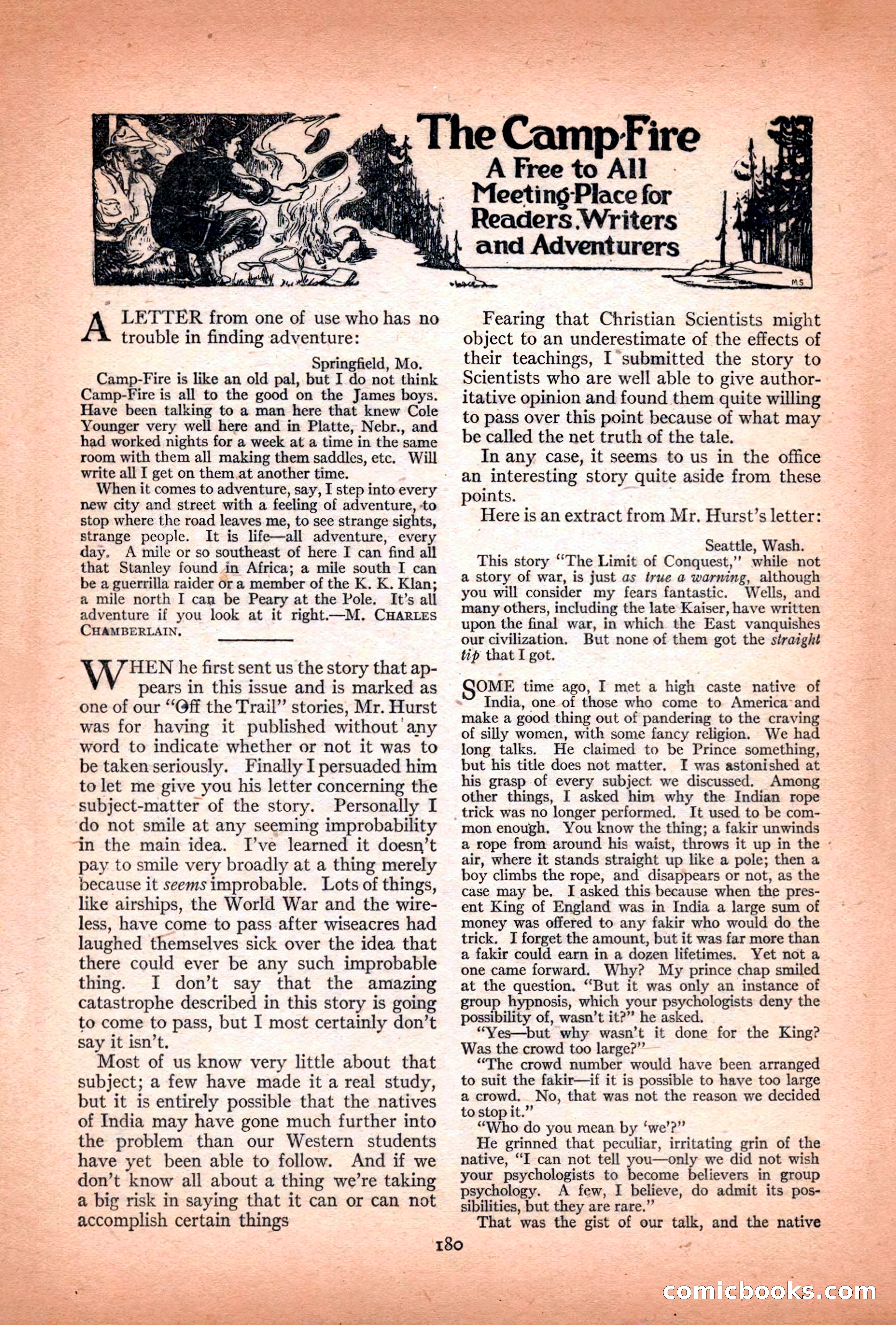 Adventure Magazine Cover — page 194 of 208