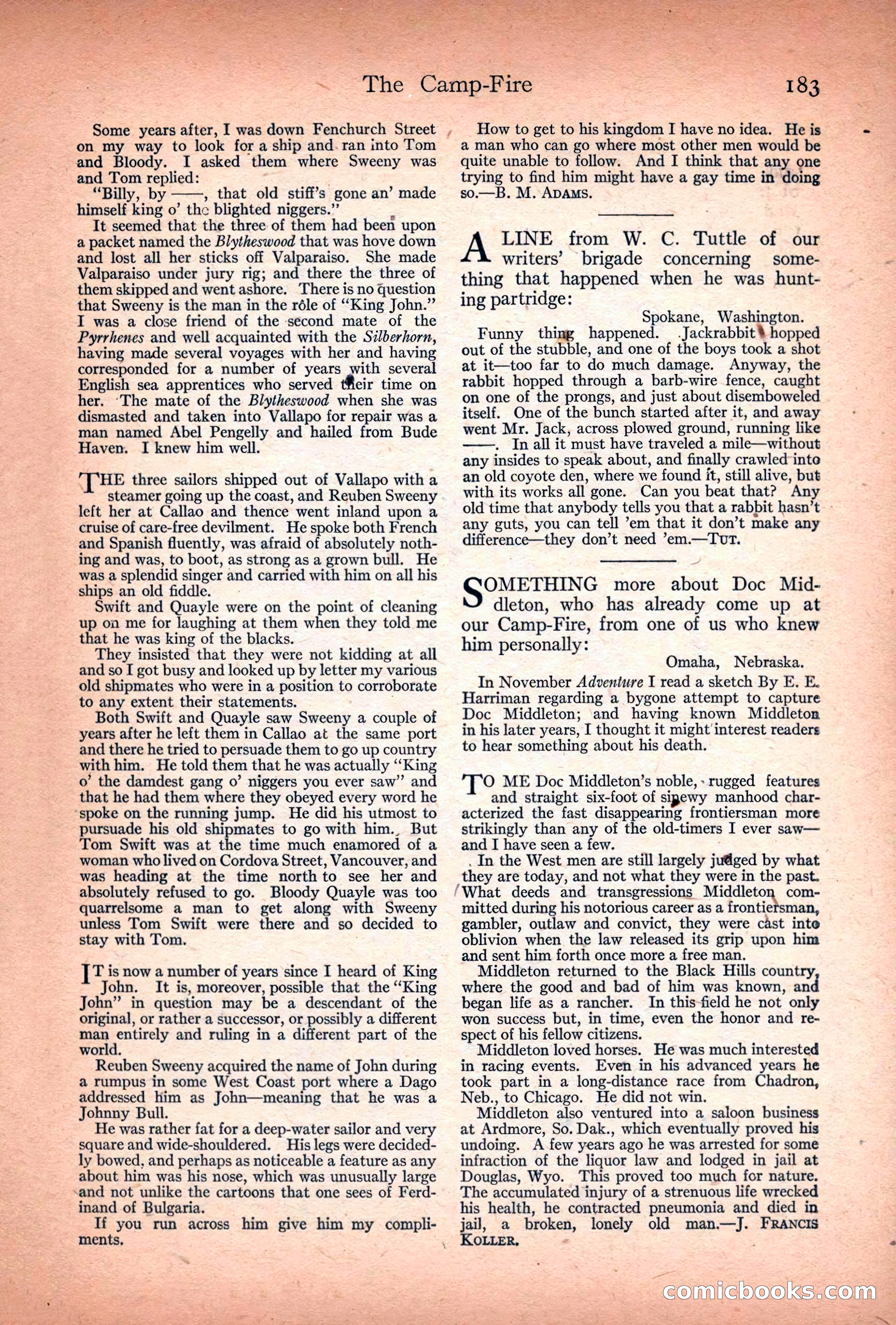 Adventure Magazine Cover — page 197 of 208