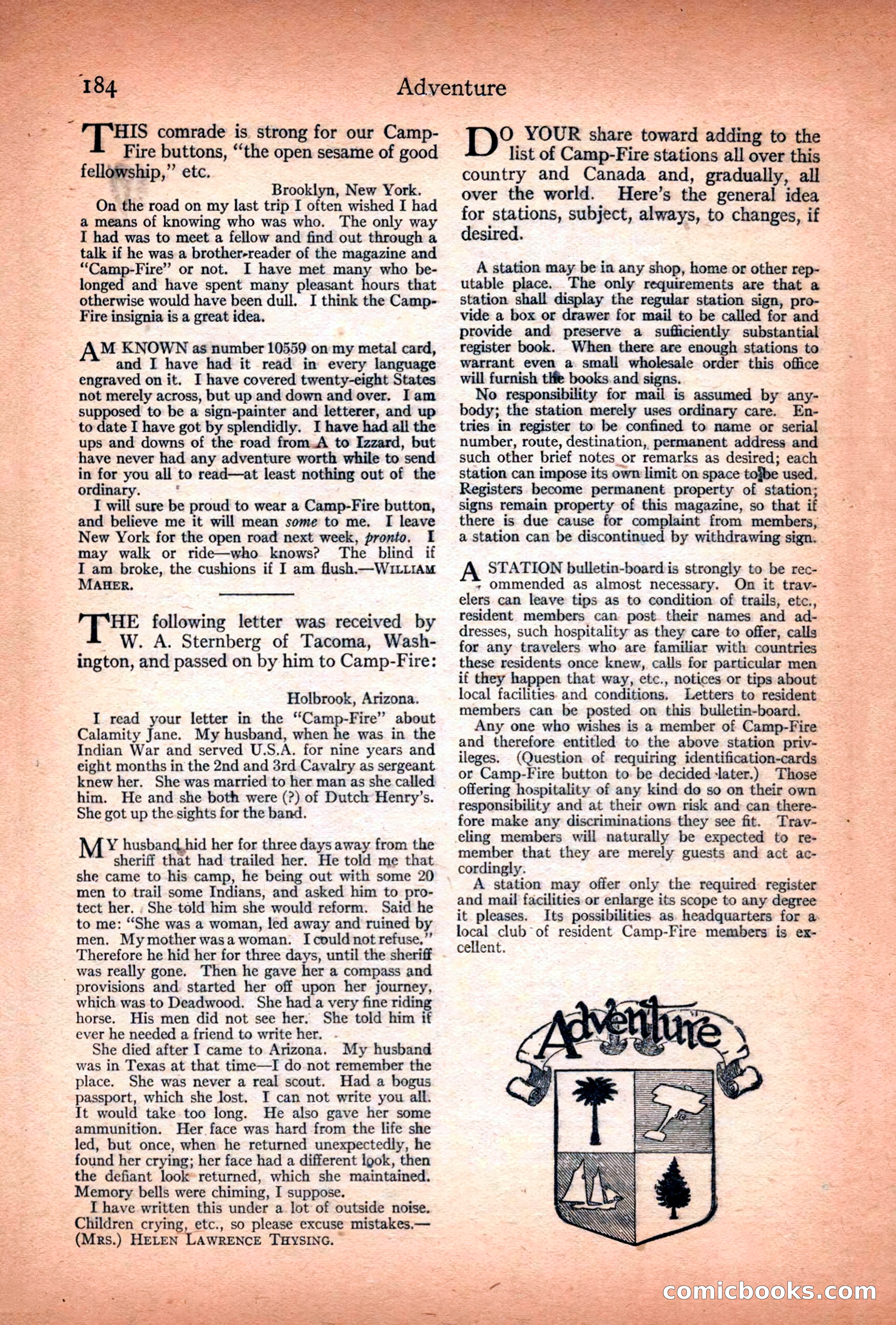 Adventure Magazine Cover — page 198 of 208