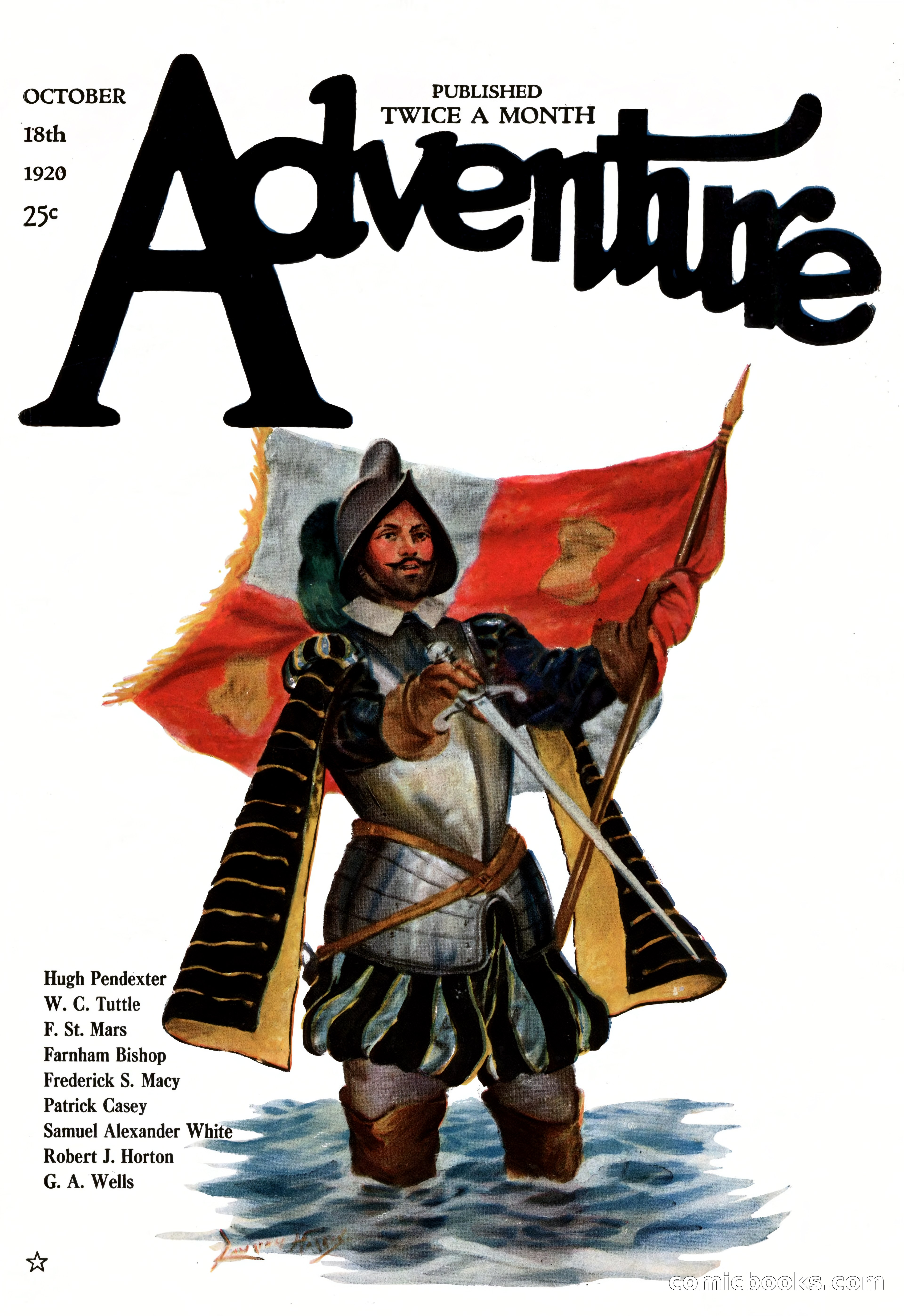 Adventure Magazine Cover