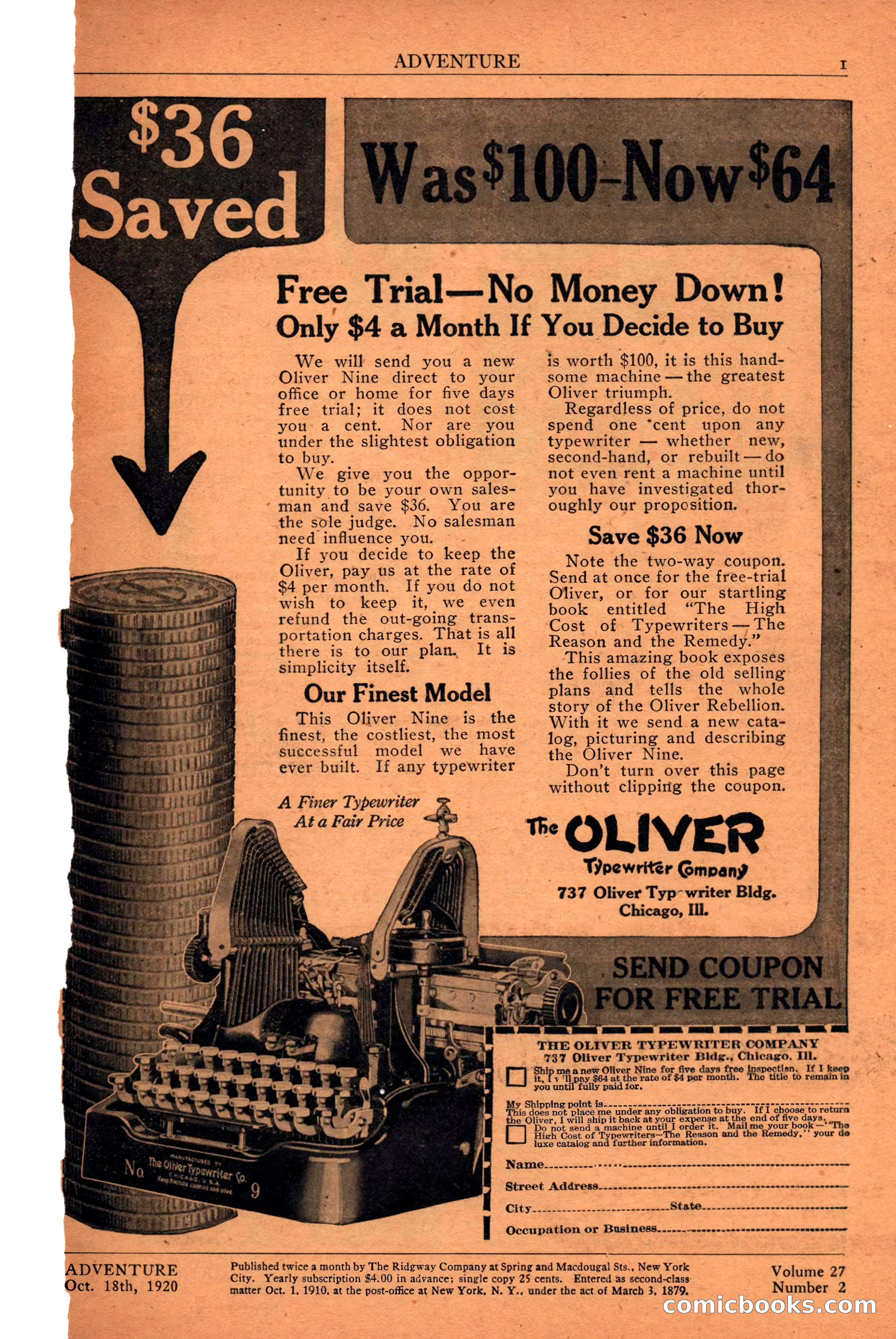 Adventure Magazine Cover — page 3 of 172