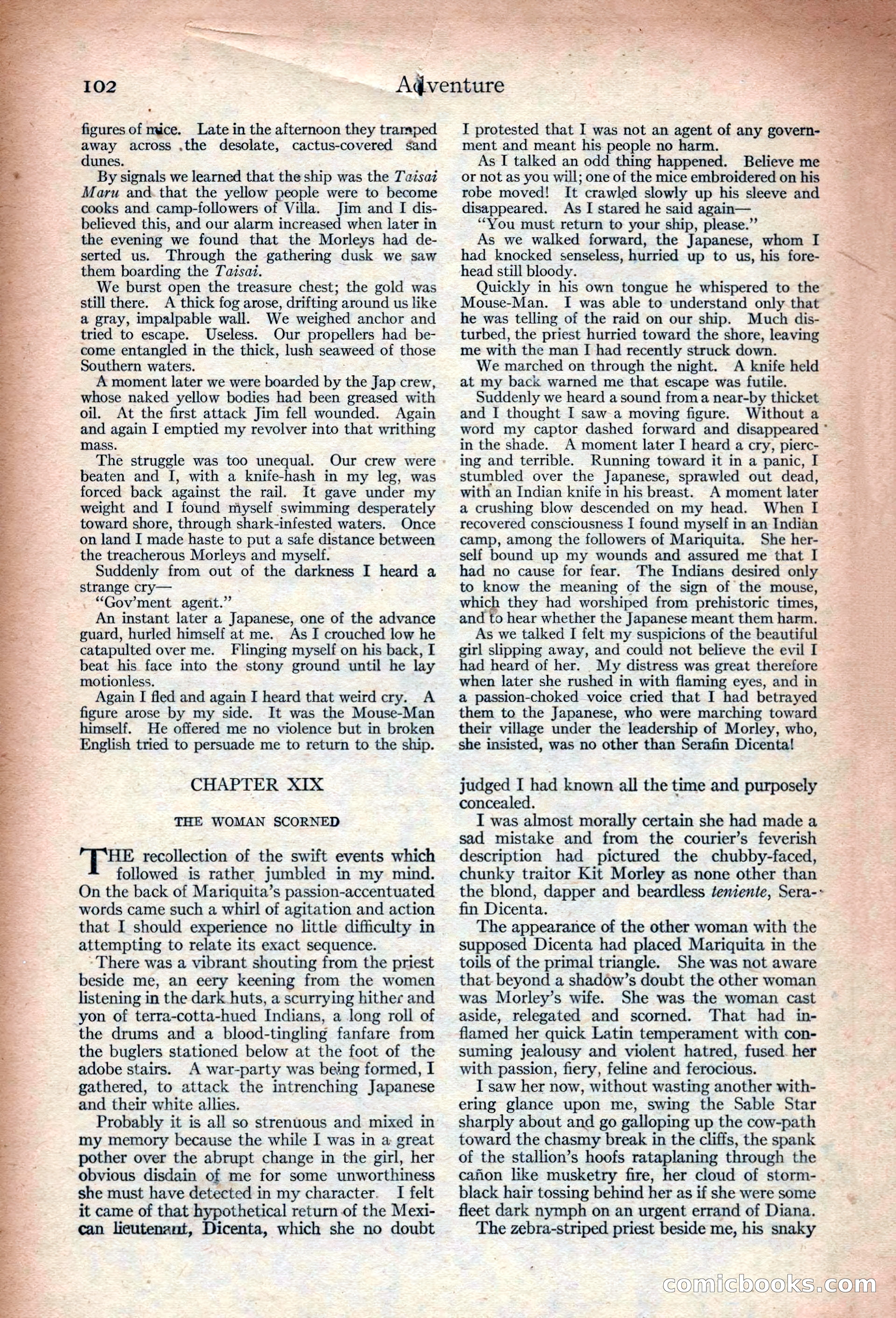 Adventure Magazine Cover — page 112 of 172