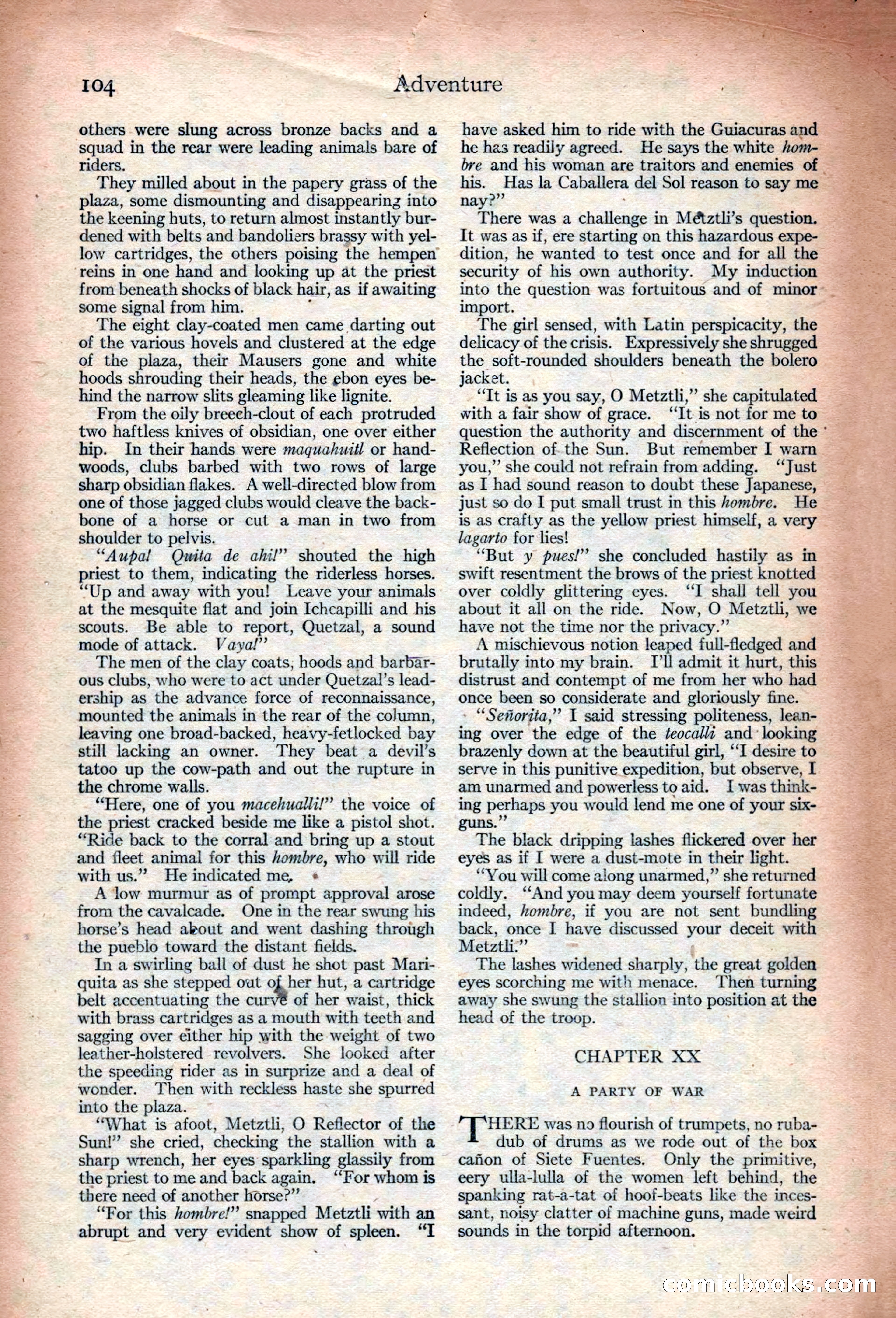 Adventure Magazine Cover — page 114 of 172