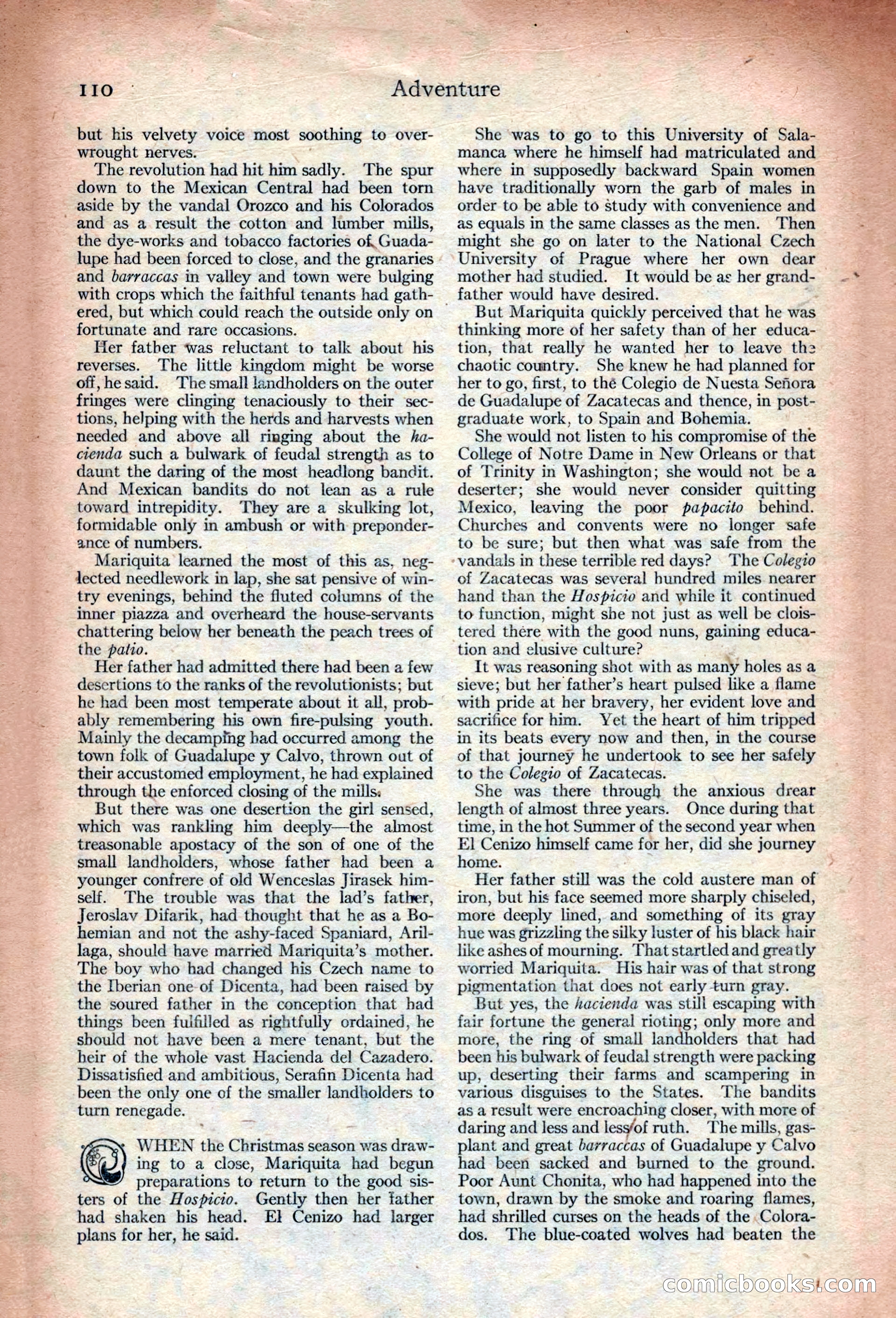 Adventure Magazine Cover — page 120 of 172